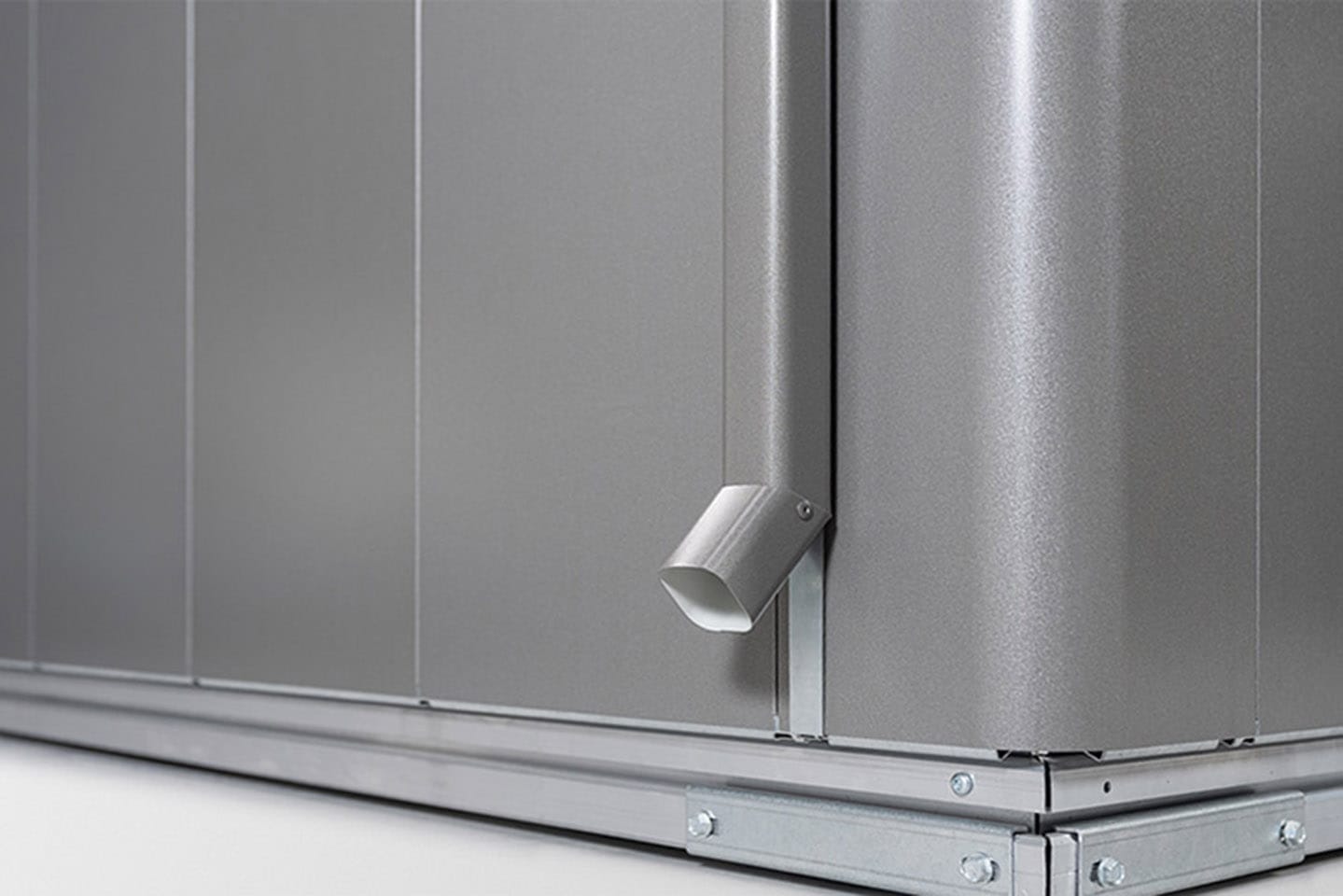 Biohort Gerätehaus »NEO Gr. 2D, verschiedene Farben« stylisches Gartenhaus mit Flachdach