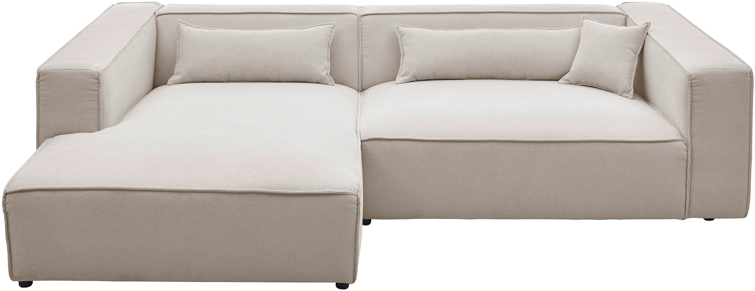 LeGer Home by Lena Gercke Ecksofa »PIARA XXL, Big-Sofa in Cord oder Leineno günstig online kaufen