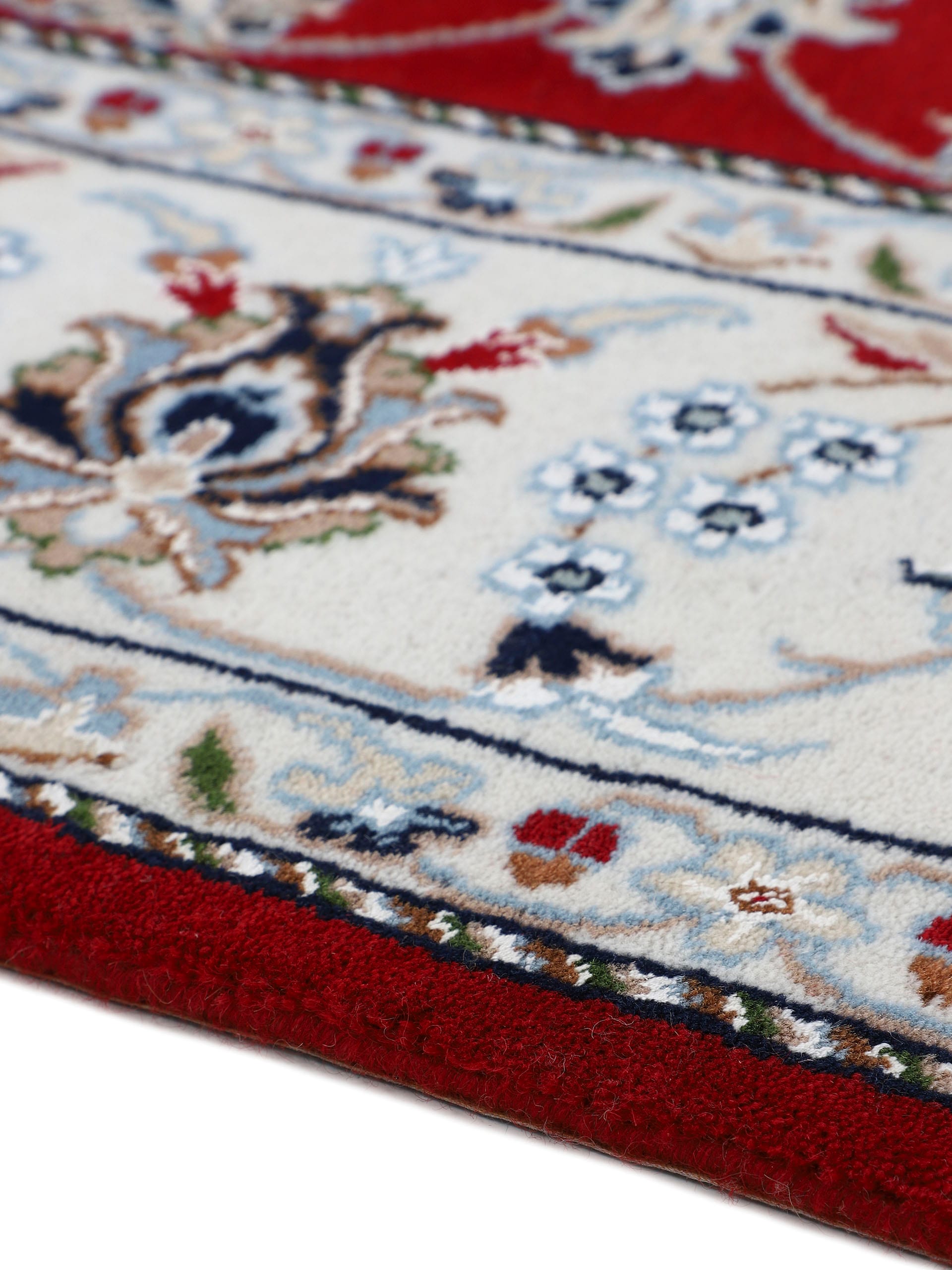 Woven Arts Läufer »Orientteppich Nain«, rechteckig, 15 mm Höhe, handgeknüpft, Wohnzimmer, reine Wolle