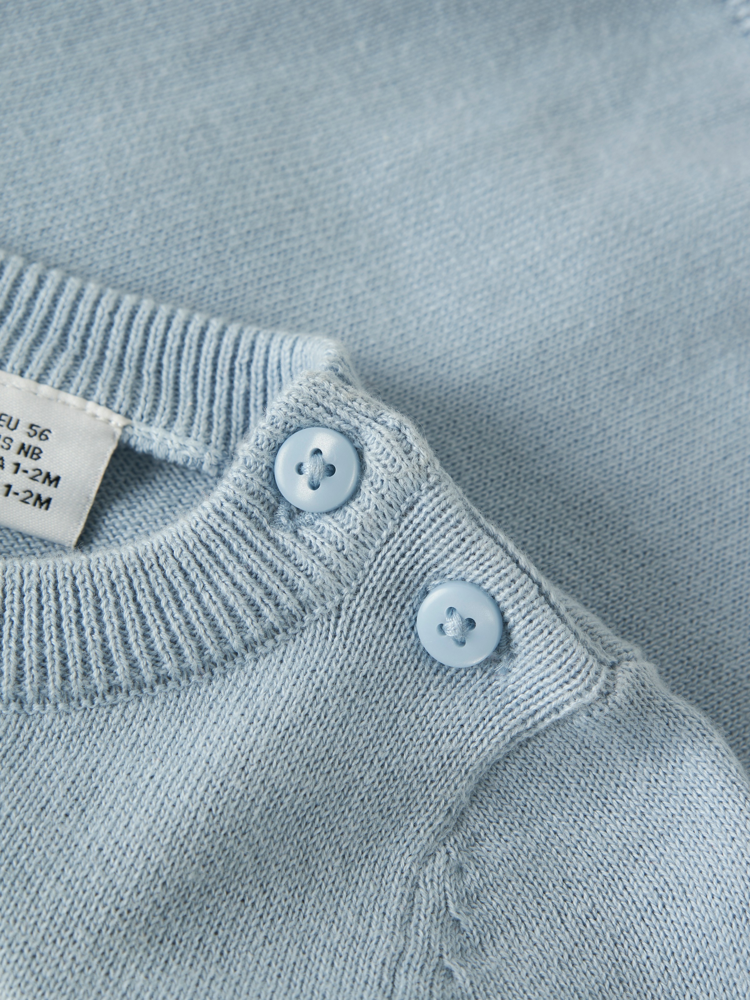 Name It Strickpullover »NBMHAPS LS KNIT« Baumwolle, regular fit
