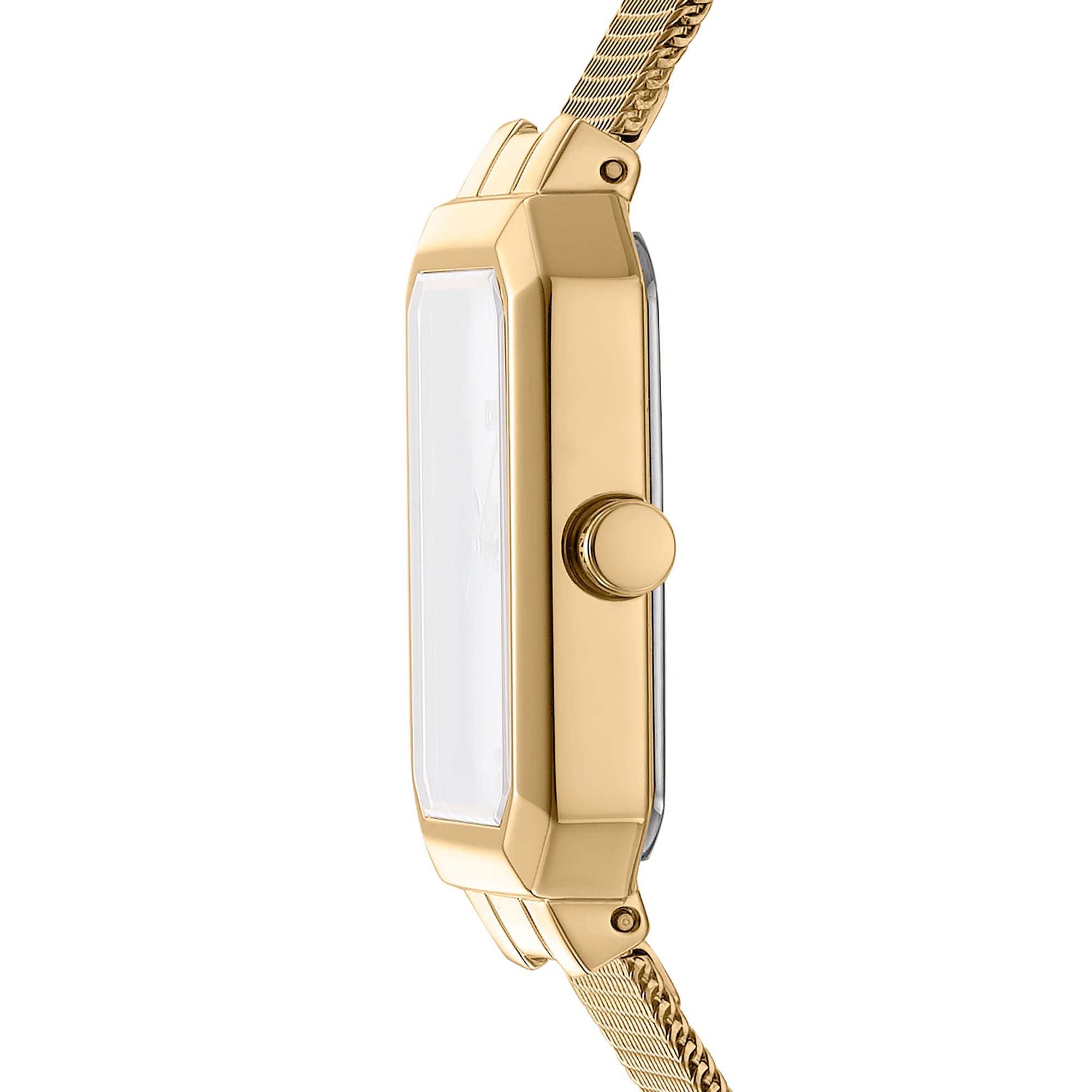 DKNY Quarzuhr »Uptown Midi« Armbanduhr, Damenuhr, Edelstahlarmband, analog