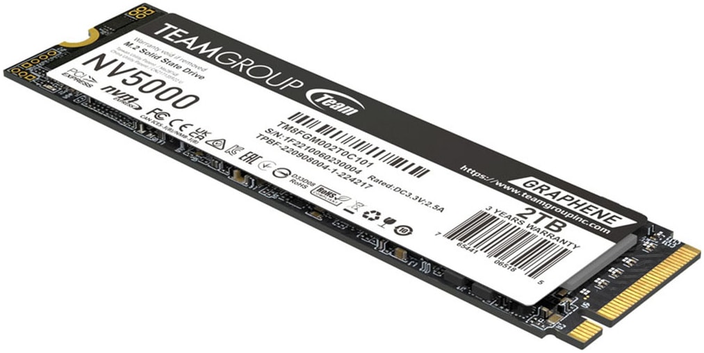 Teamgroup interne SSD »NV5000« 2 TB Anschluss PCI Express 4.0