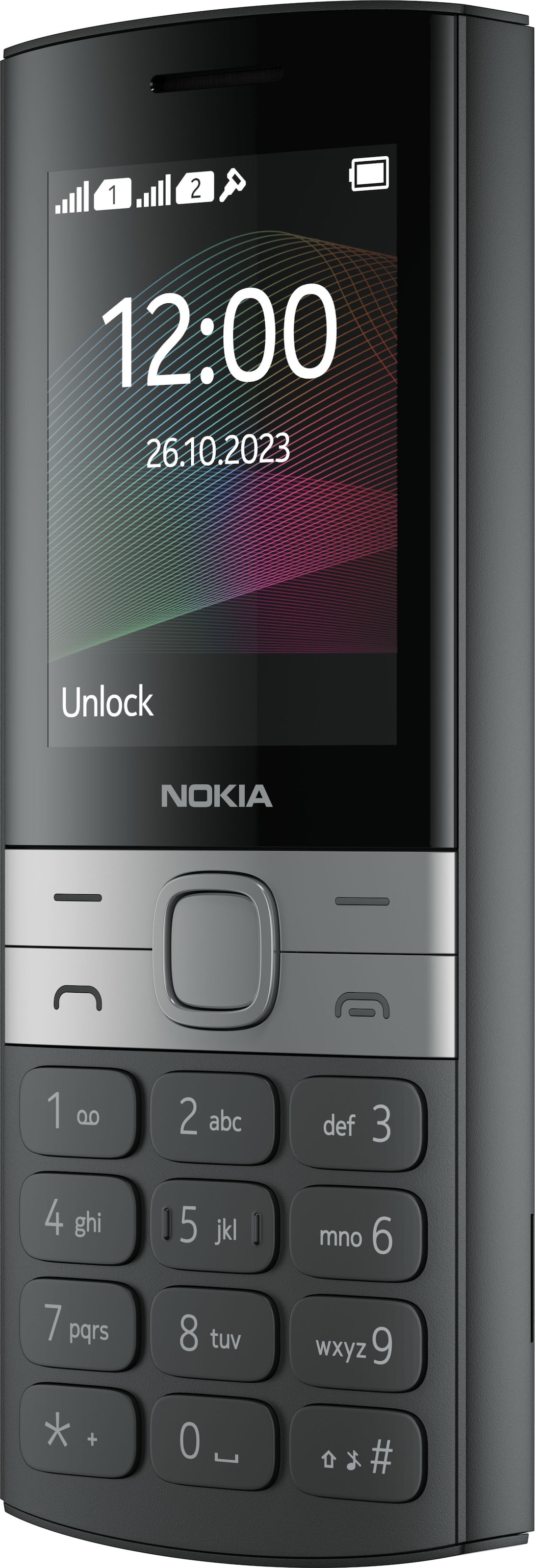 Nokia Handy »150 Zoll Raten auf schwarz, kaufen cm/2,4 2023«, Edition 2G 6,09