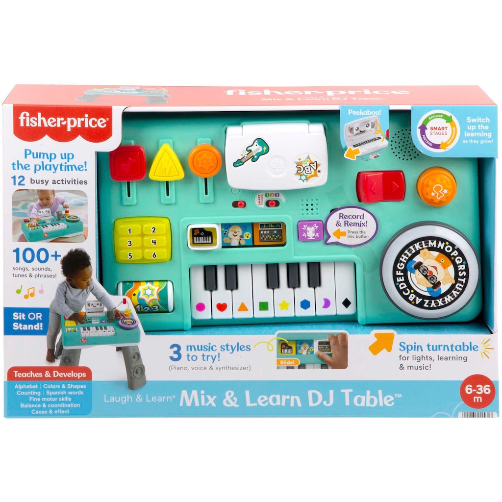 Fisher-Price® Spieltisch »Lernspaß Mixspaß DJ-Tisch«