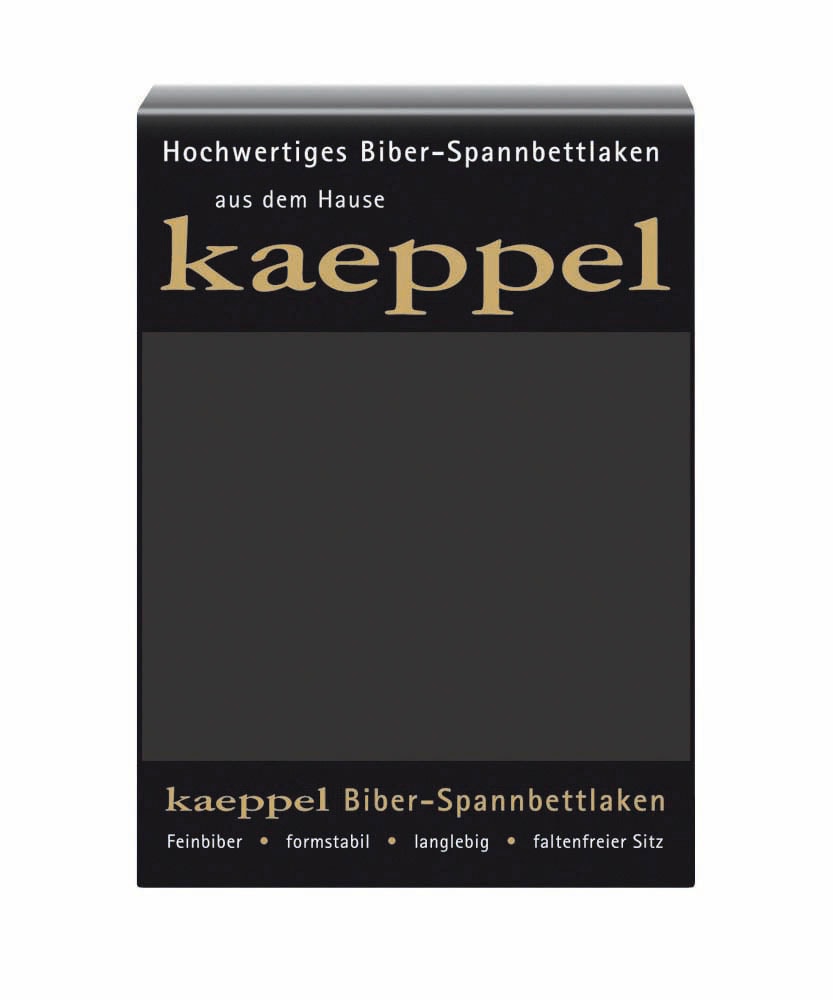 Kaeppel Spannbettlaken »Spannbettlaken Biber«, 100% Baumwolle, kuschelig we günstig online kaufen