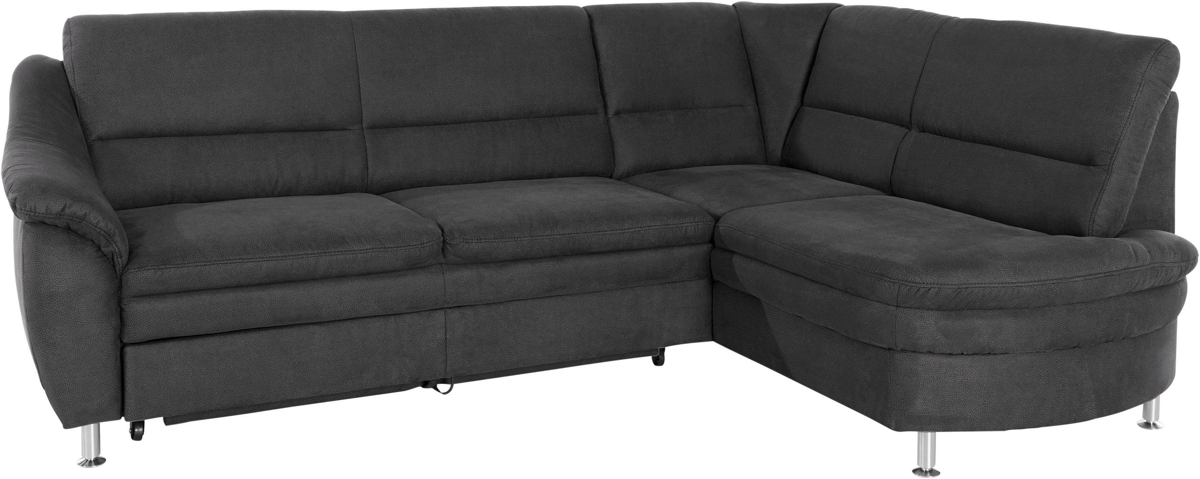 Places of Style Ecksofa »Cardoso L-Form«, Federkern, wahlweise mit Bett, Sc günstig online kaufen
