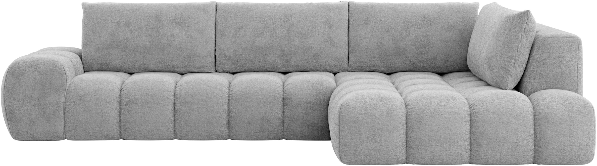 OTTO home Ecksofa »AZITA L-Form, XXL 352 cm Designsofa in Bubble-Opitk« los günstig online kaufen