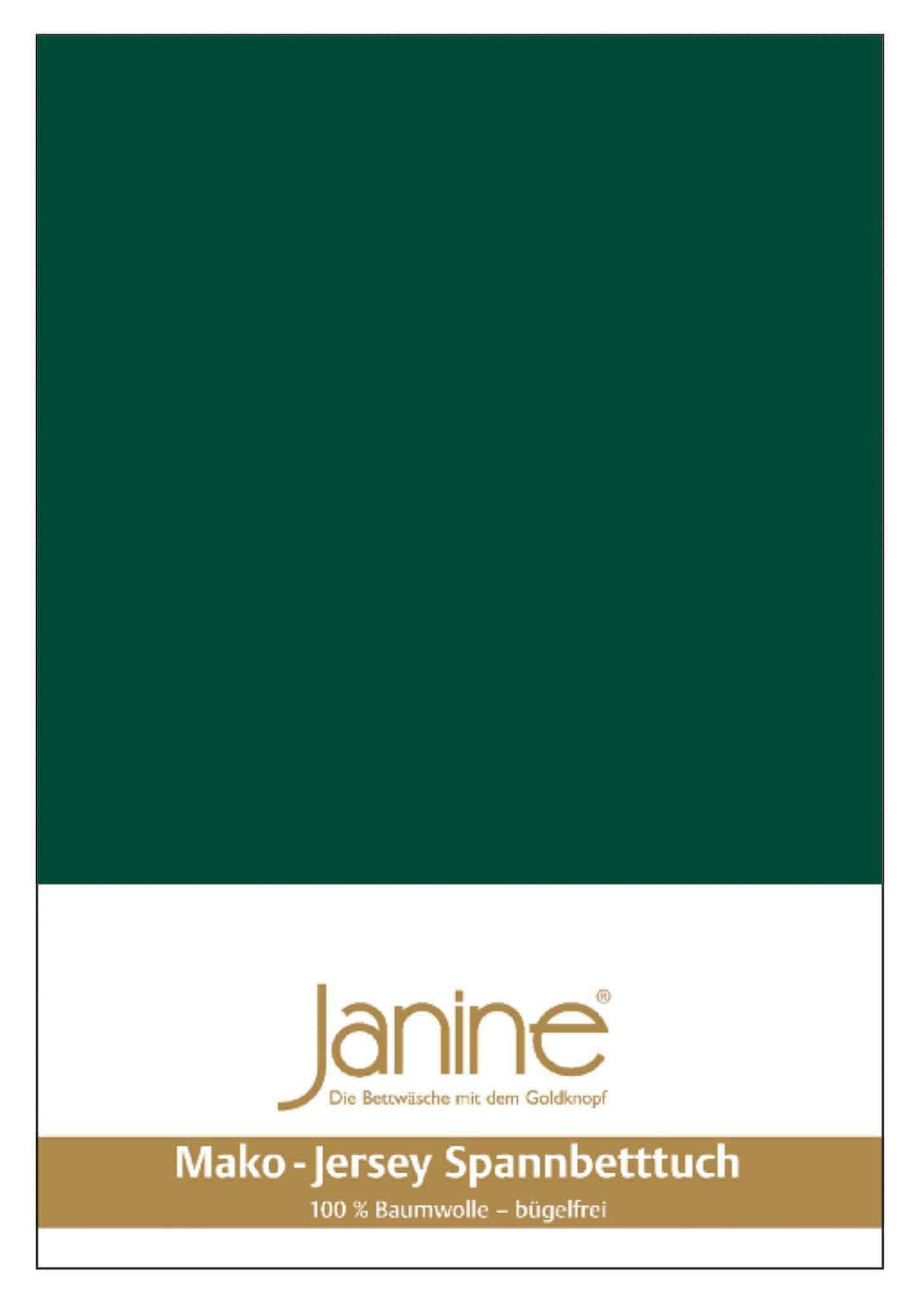 Janine Janine Spanbetttuch Mako-Feinjersey 5007 tabasco (464) Größe:  150x2 günstig online kaufen