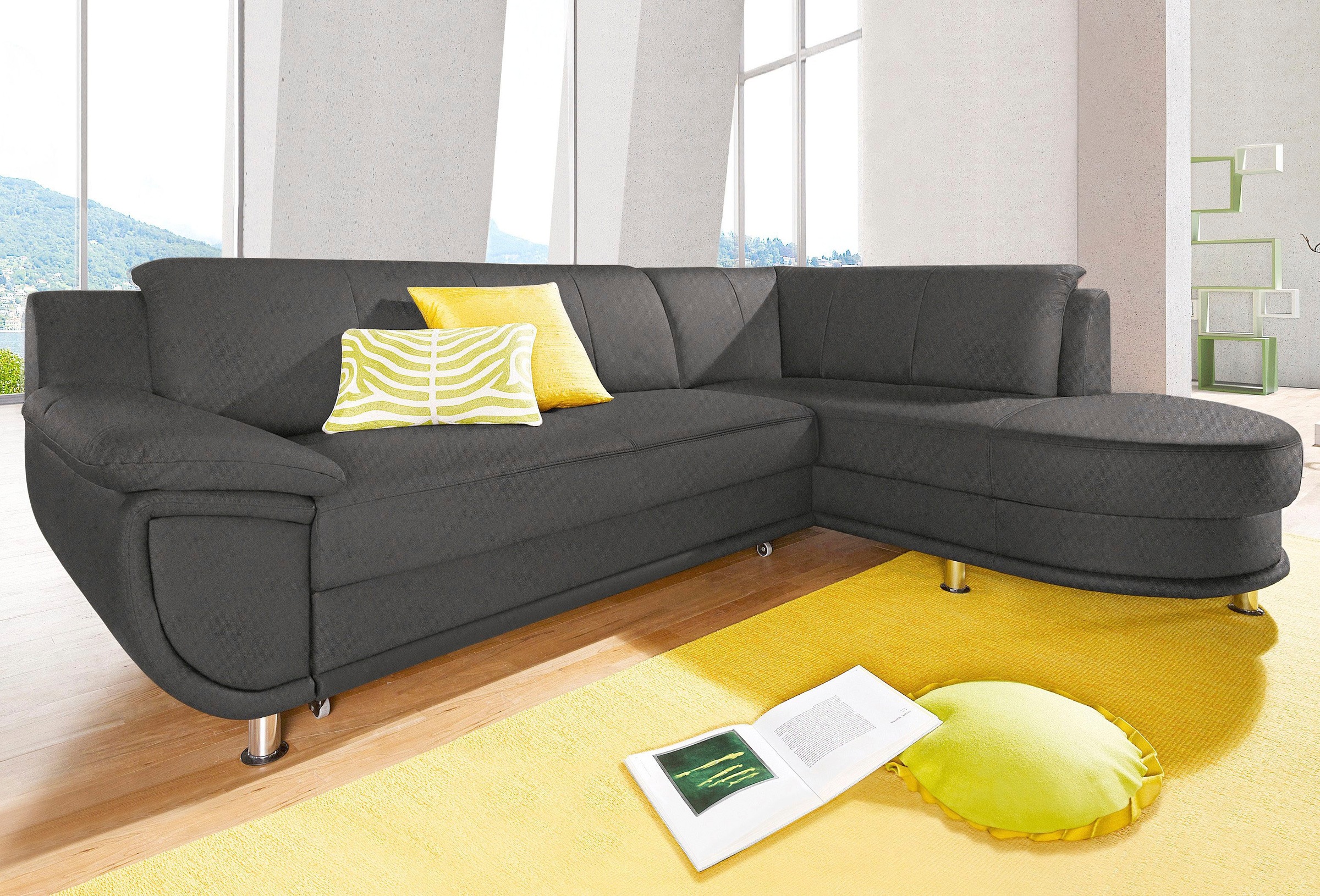 TRENDMANUFAKTUR Ecksofa »Rondo, zeitlos und elegant, OTTOs Choice, bequem, günstig online kaufen