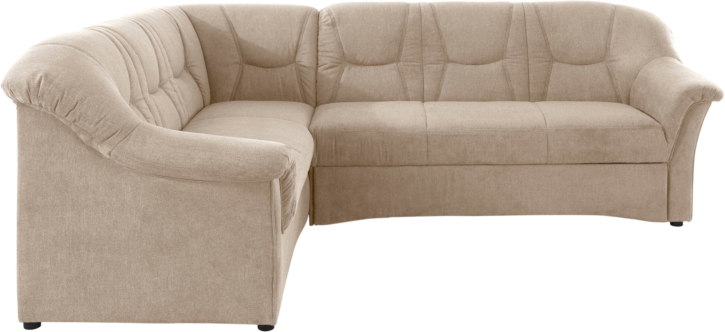 DOMO collection Ecksofa »Sarafina zeitlos und komfortabel, optional mit Fed günstig online kaufen