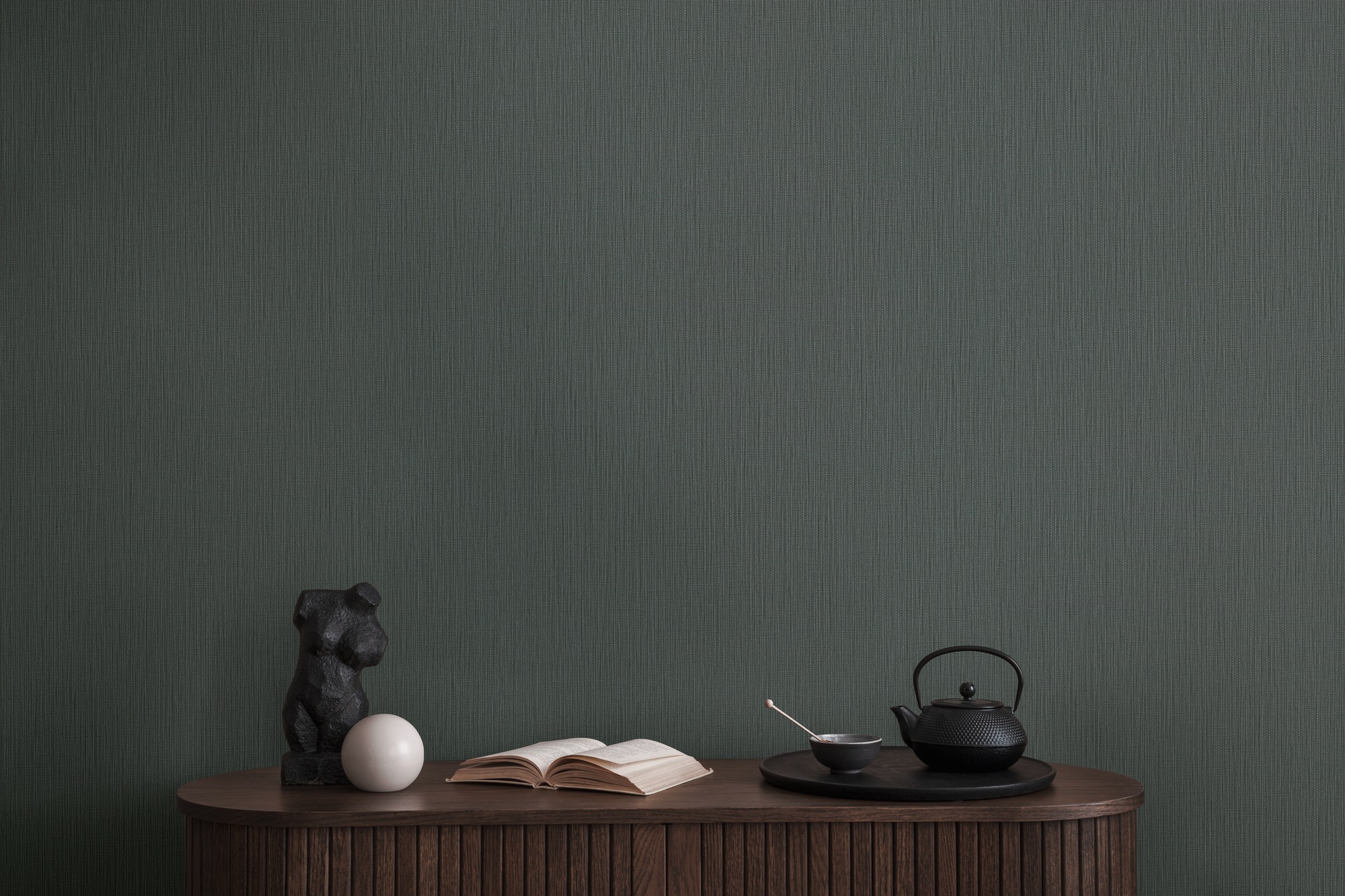 living walls Vliestapete »Michalsky 6 einfarbige Tapete Unitapete Struktur Landhaus« matt strukturiert Vliestapete einfarbig für Schlafzimmer Küche Wohnzimmer Uni Design