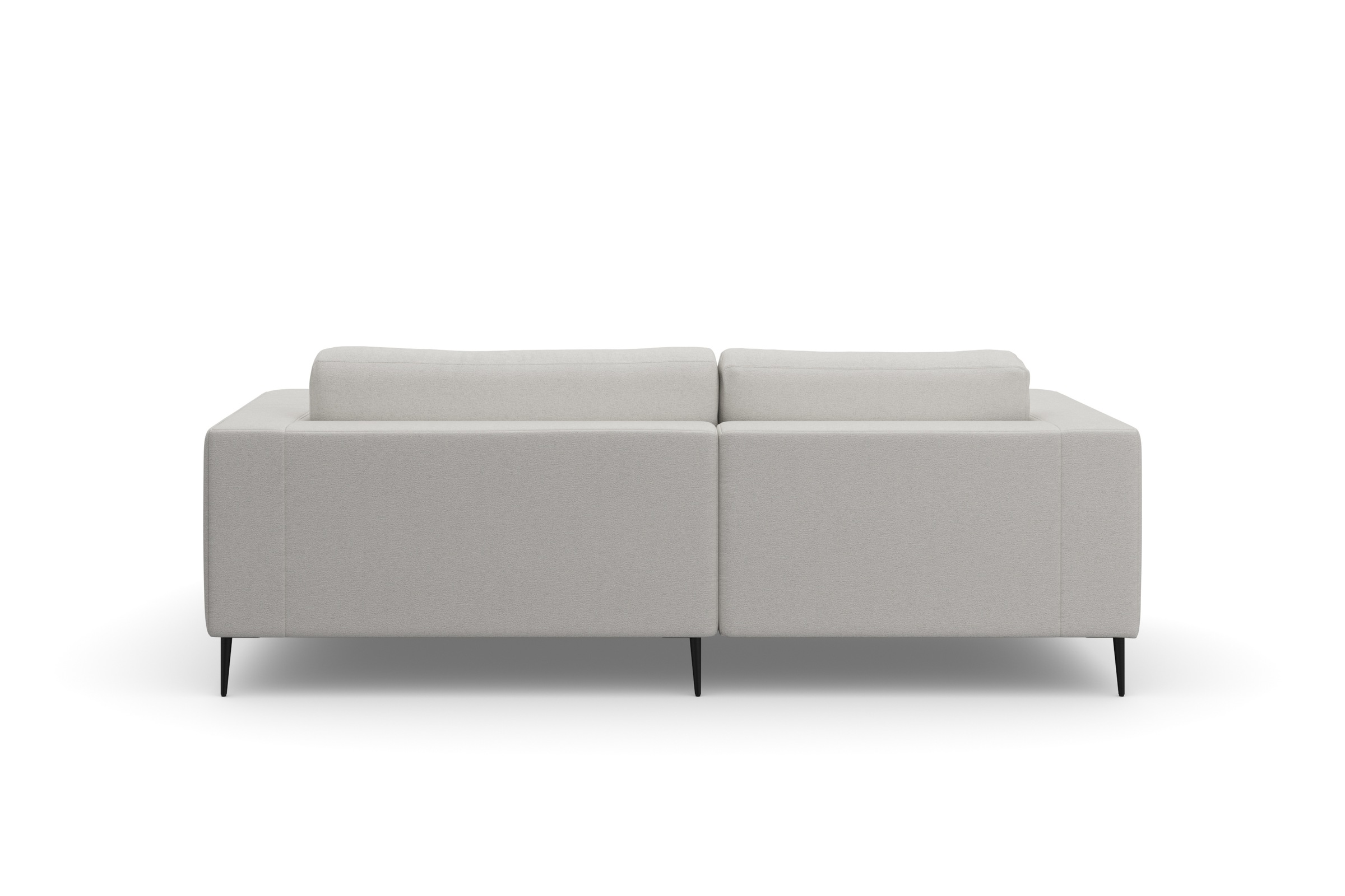 DOMO collection Ecksofa »Modica kompakt und elegant, Breite 244, L-Form«, moderne Optik mit extrabreiter Recamiere, auch in Cord