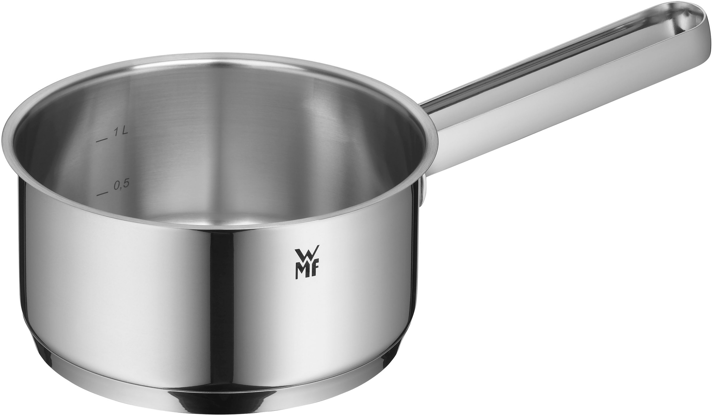 WMF Topf-Set »Belmonte«, Cromargan® Edelstahl Rostfrei 18/10, (Set, 7 tlg.), Glasdeckel, Schüttrand, poliert, für alle Herdarten