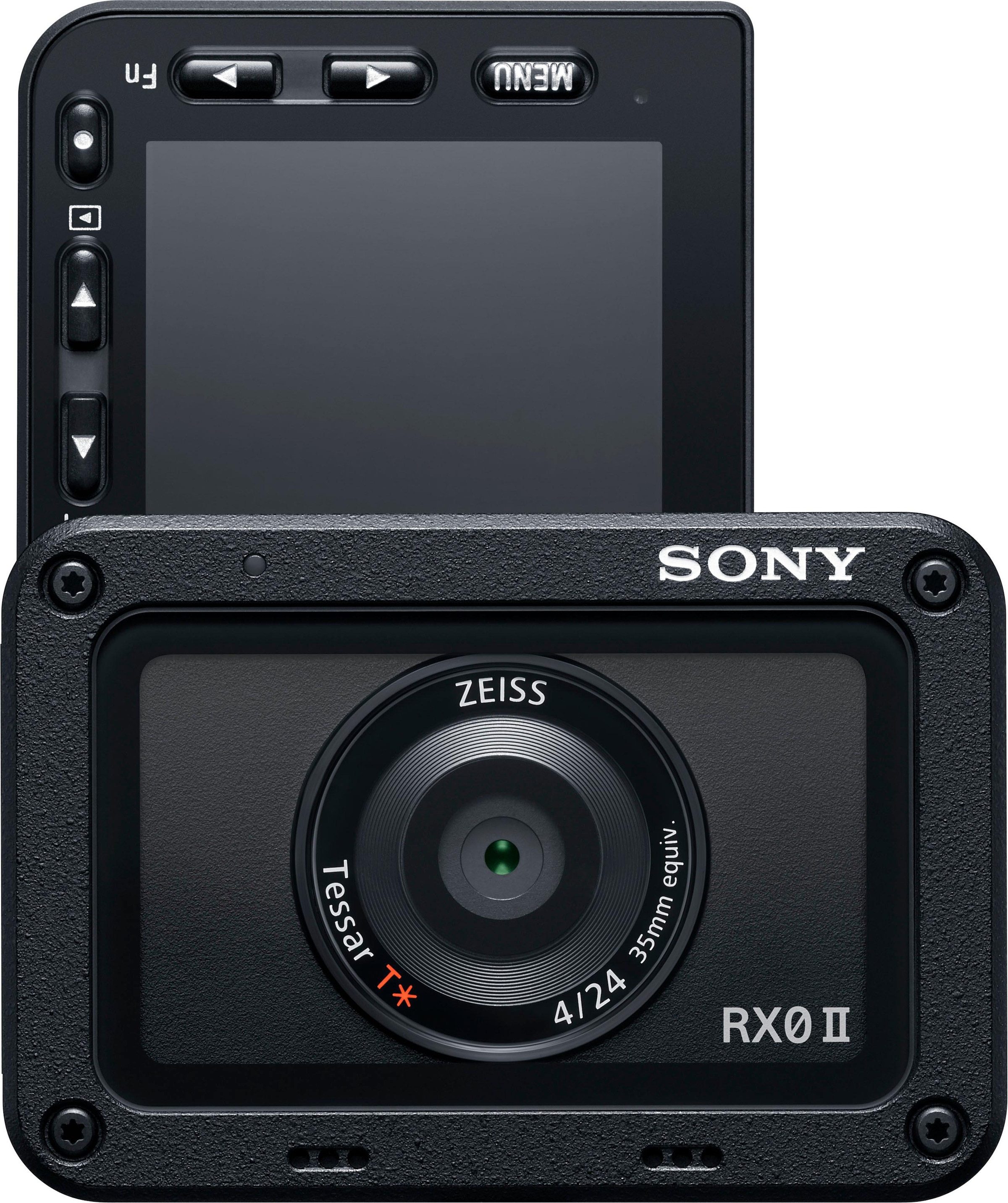 Kompaktkamera »RX0 II (DSC-RX0M2G)«, ZEISS® Tessar T* 24-mm, 15,3 MP, Bluetooth-WLAN...