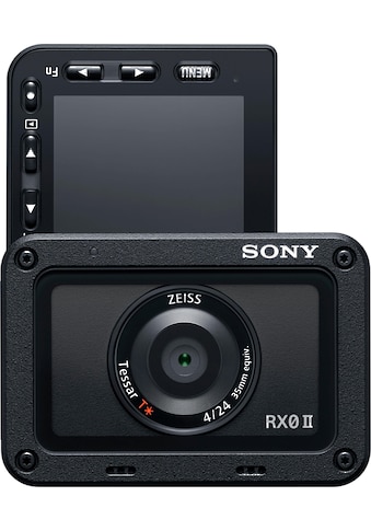 Kompaktkamera »RX0 II (DSC-RX0M2G)«, ZEISS® Tessar T* 24-mm, 15,3 MP, Bluetooth-WLAN...