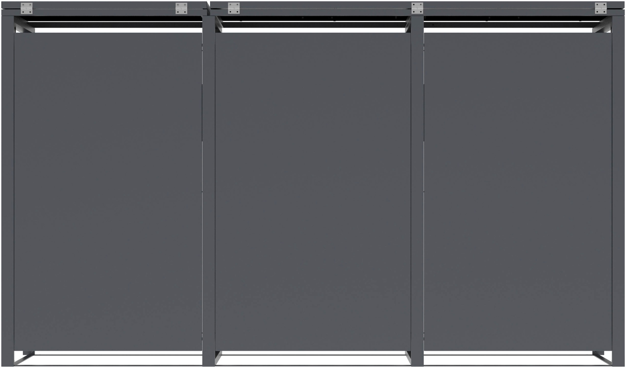 WESTMANN Mülltonnenbox »Varius 3« BxTxH: 198x80x116 cm, für 3x240 L Mülltonnen