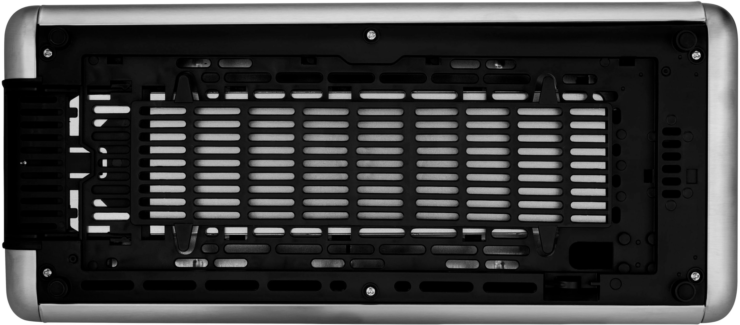 Medion® Toaster »Langschlitztoaster, MD12103, LED Sensor-Touch-Display« 2 lange Schlitze für 4 Scheiben 1450 W abnehmbarer Brötchenaufsatz