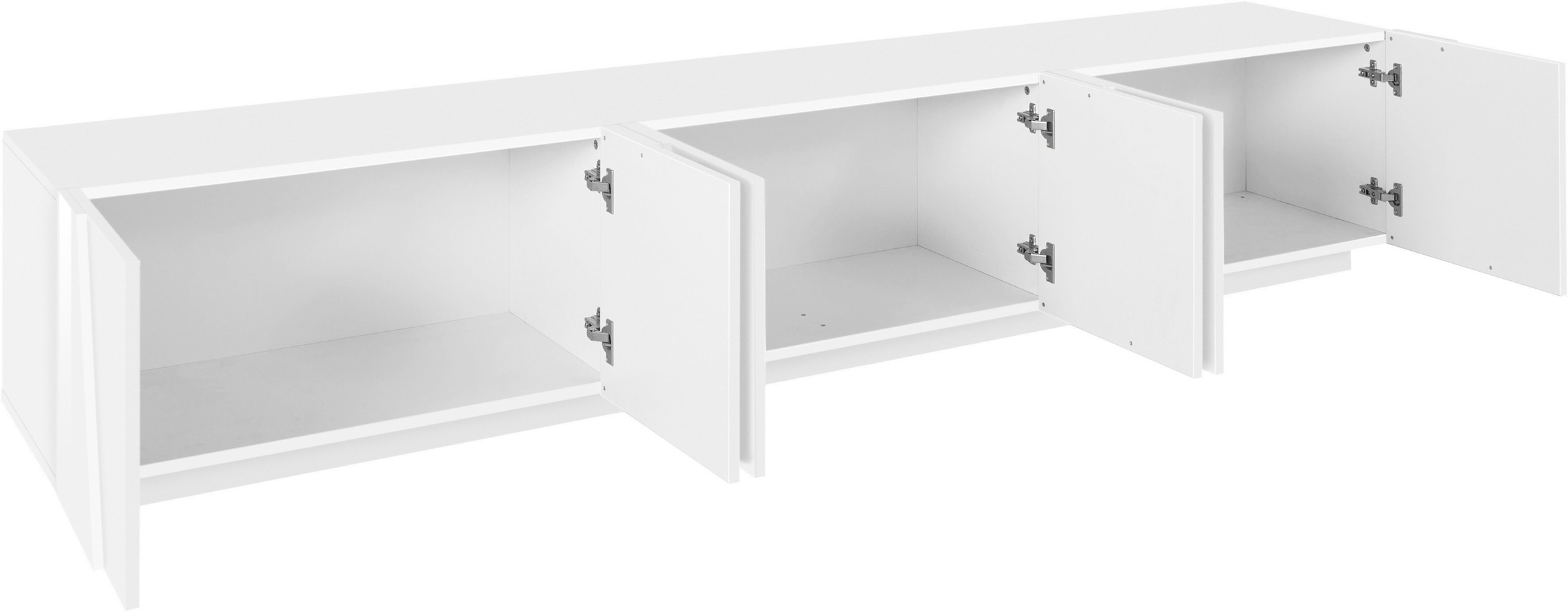 INOSIGN Lowboard »PING, TV-Board, TV-Band, TV-Kommode« mit 6 Türen, Breite günstig online kaufen