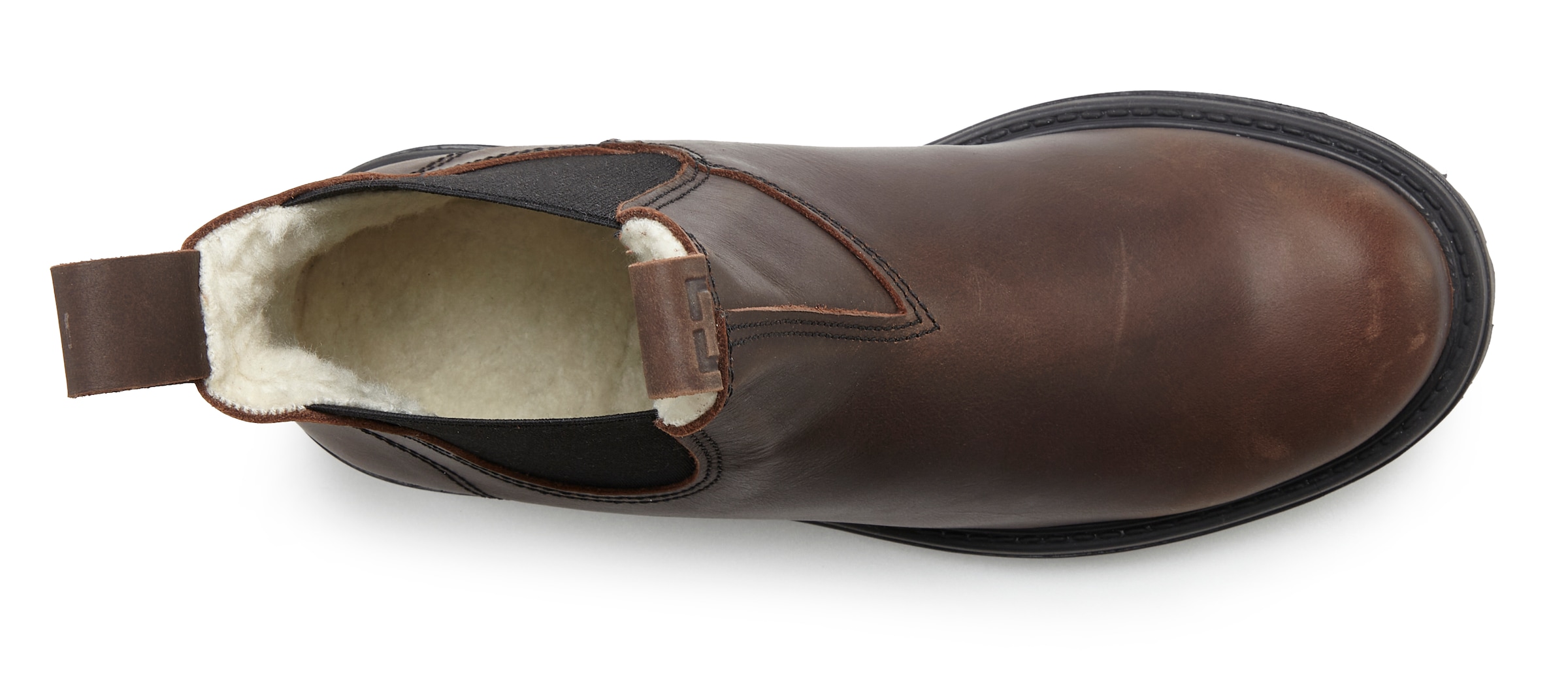 Elbsand Stiefelette, aus Leder im klassischen Chelsea-Look, Stiefel, Boots, Winterstiefel