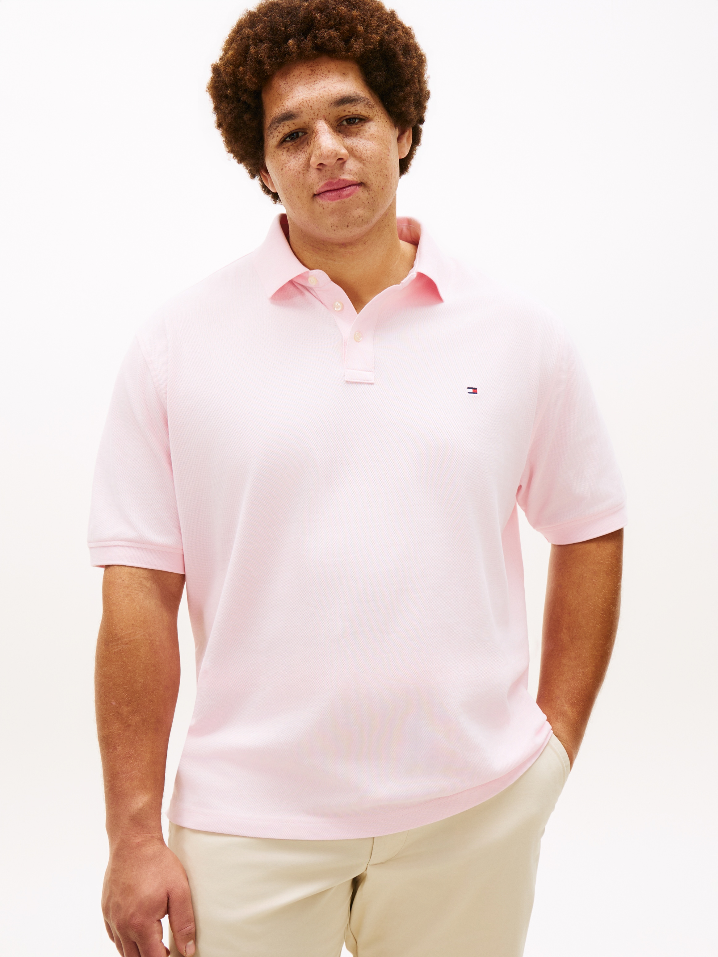 Tommy Hilfiger Big & Tall Poloshirt »1985 - REGULAR« elastisch, Regular Fit für große Größen