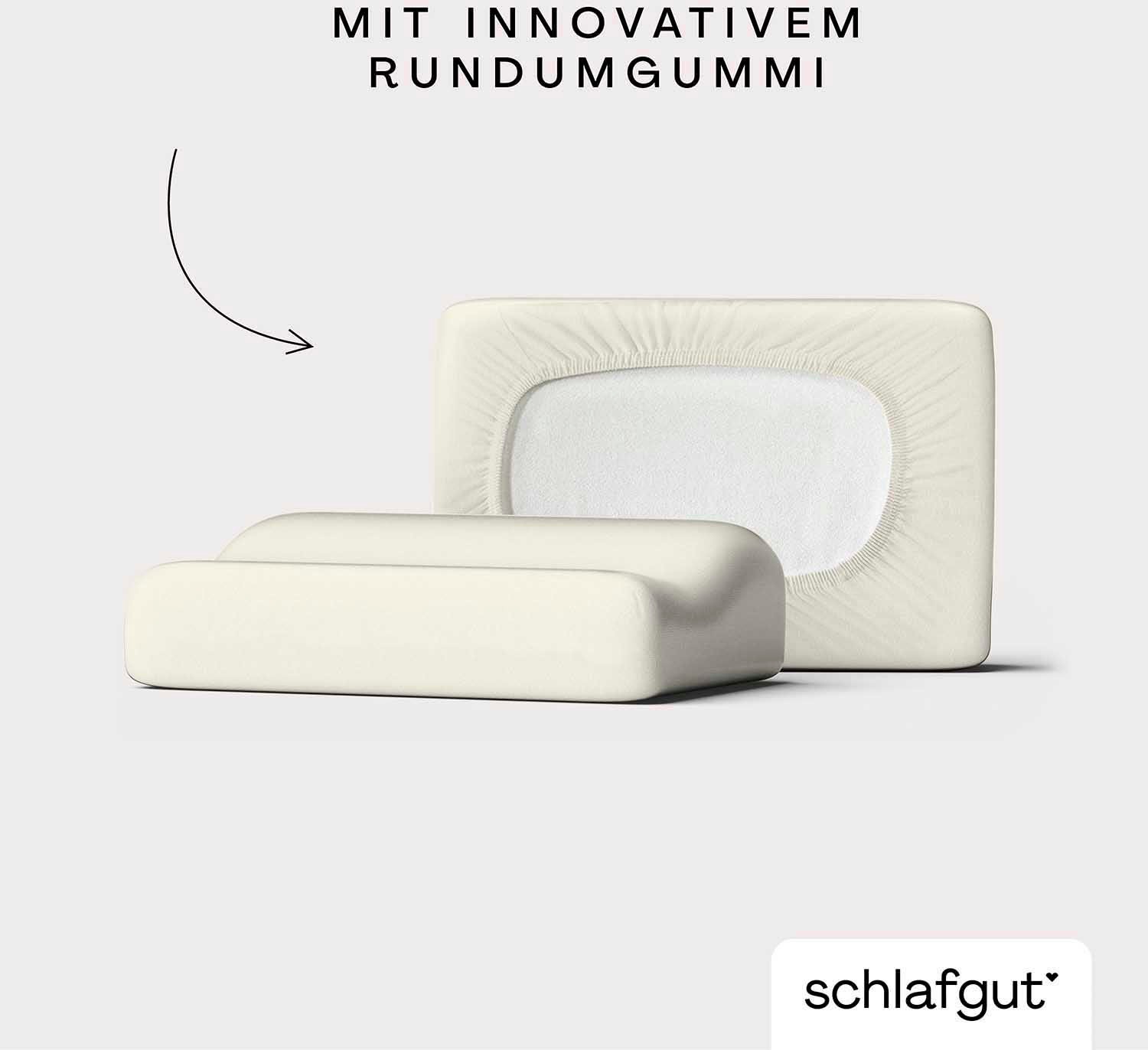 Schlafgut Kissenbezug »Pure flexibler Kissenbezug für Nackenstützkissen«, ( günstig online kaufen