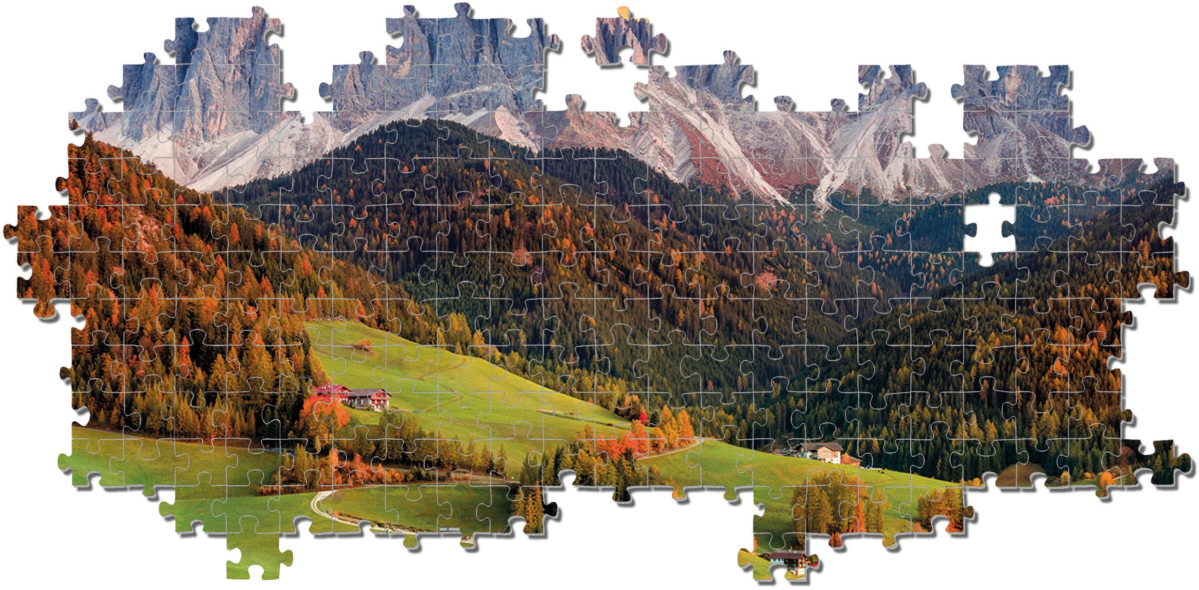 Clementoni® Puzzle »High Quality Collection, Val di Funes«, Made in Europe