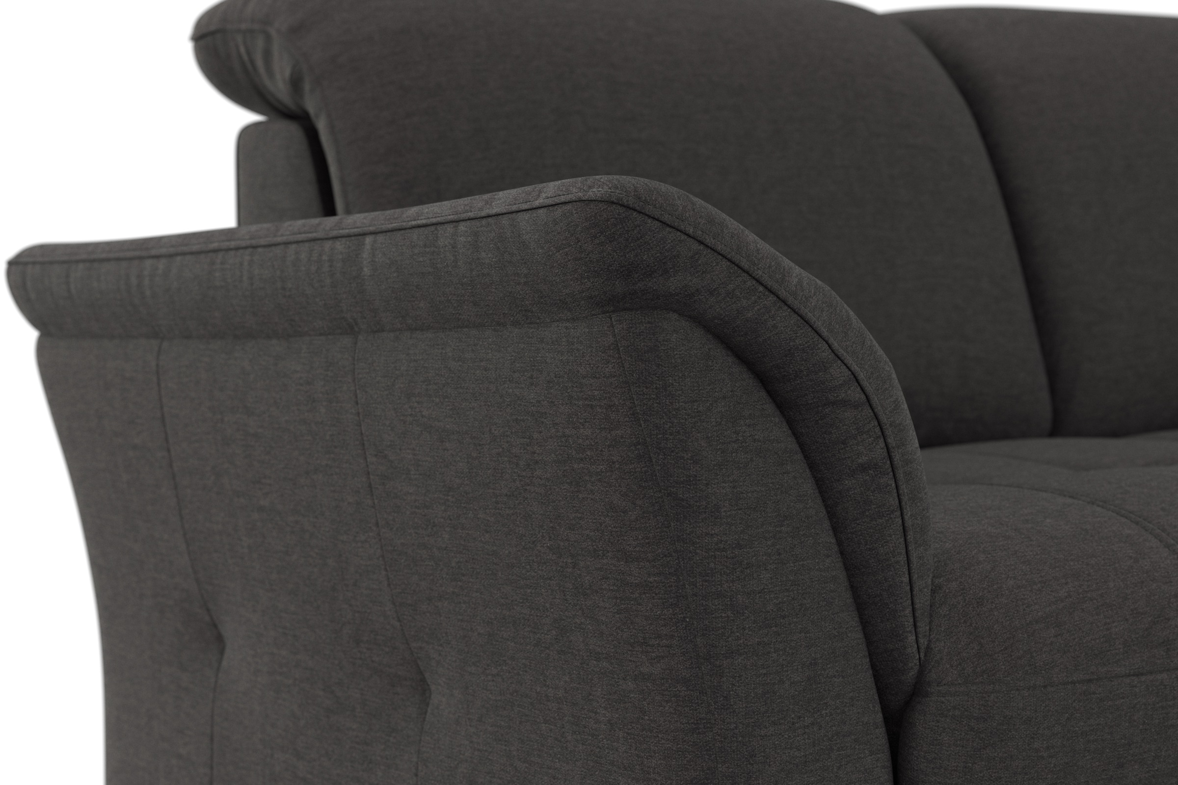 sit&more Ecksofa »Maggiore L-Form«, wahlweise mit Kopfteilverstellung, Bettfunktion und Bettkasten