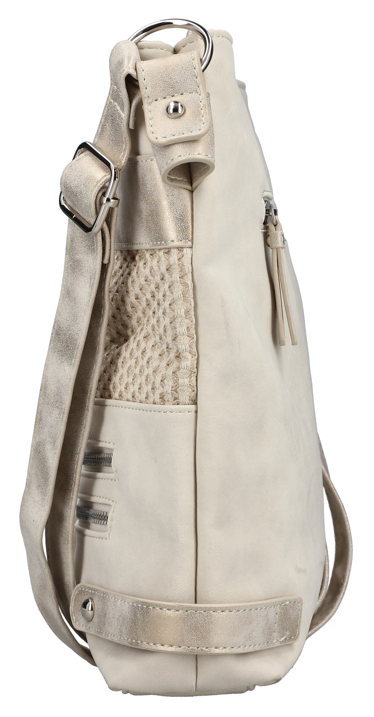 Rieker Umhängetasche, Schultertasche, Damen-Tasche mit praktischem Reißverschluss-Rückfach