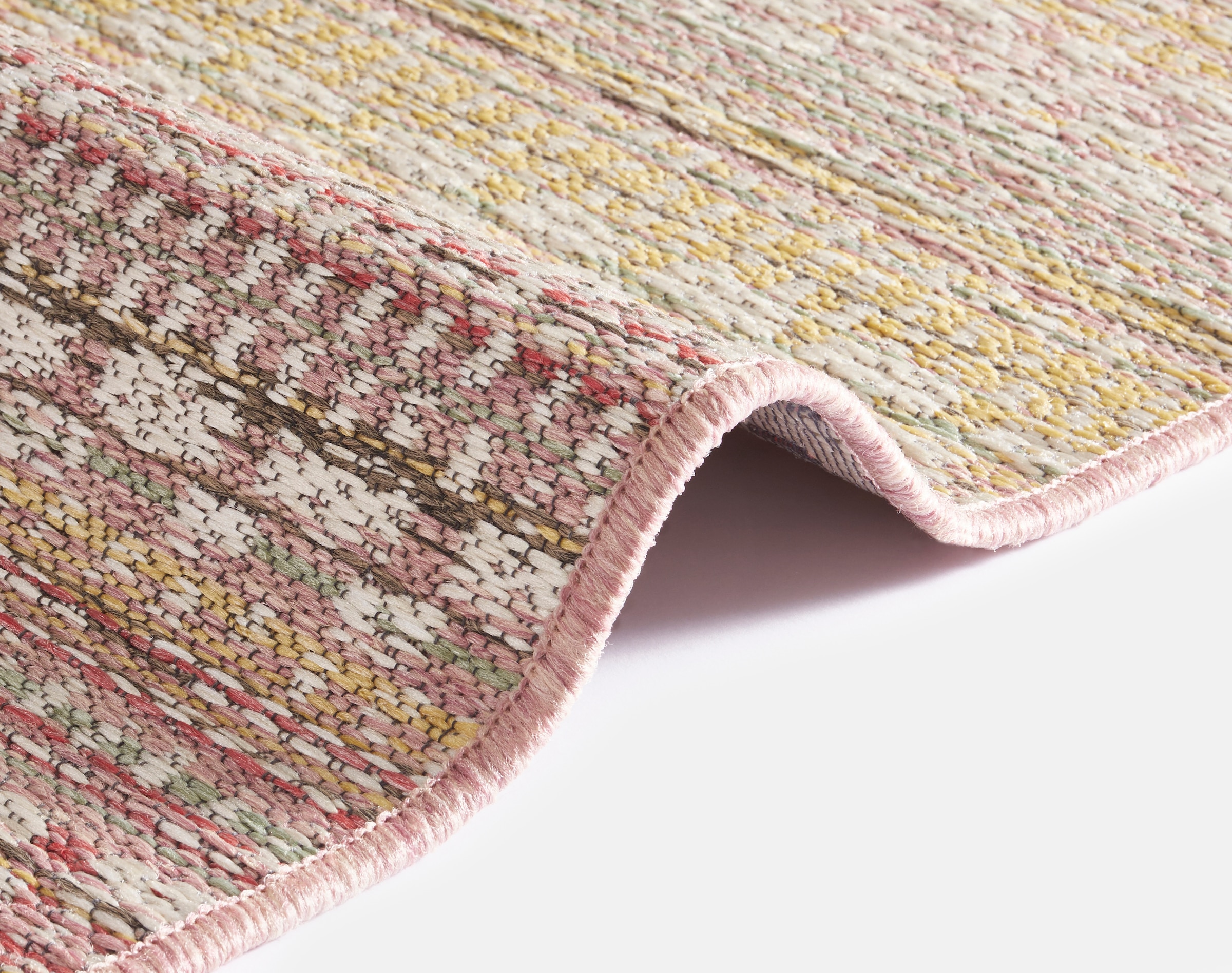 HANSE Home Teppich »Pine«, rechteckig, 7 mm Höhe, In-und Outdoor geeignet, Strapazierfähig und pflegeleicht, Flachgewebe