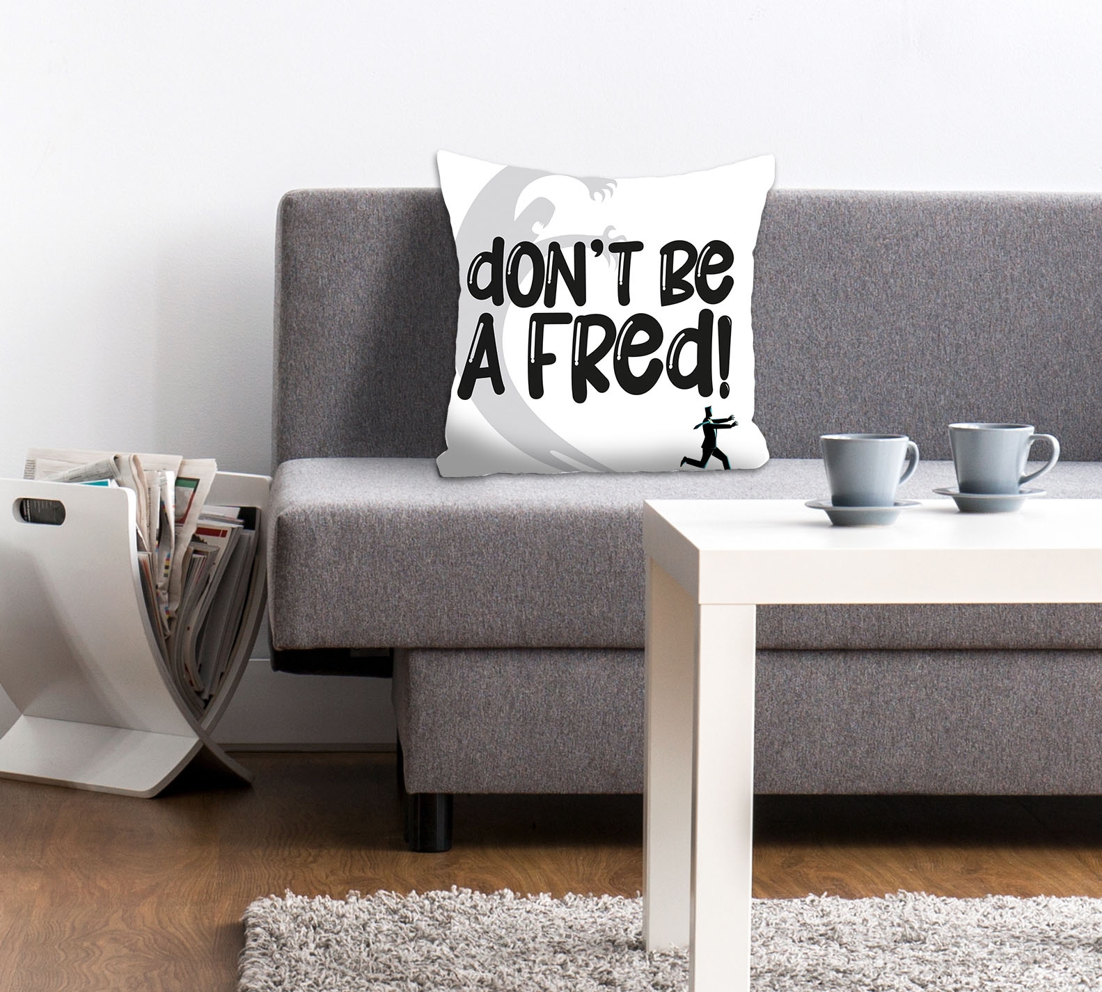 queence Dekokissen »don't be a Fred!«, Kissenhülle ohne Füllung, 1 Stück günstig online kaufen