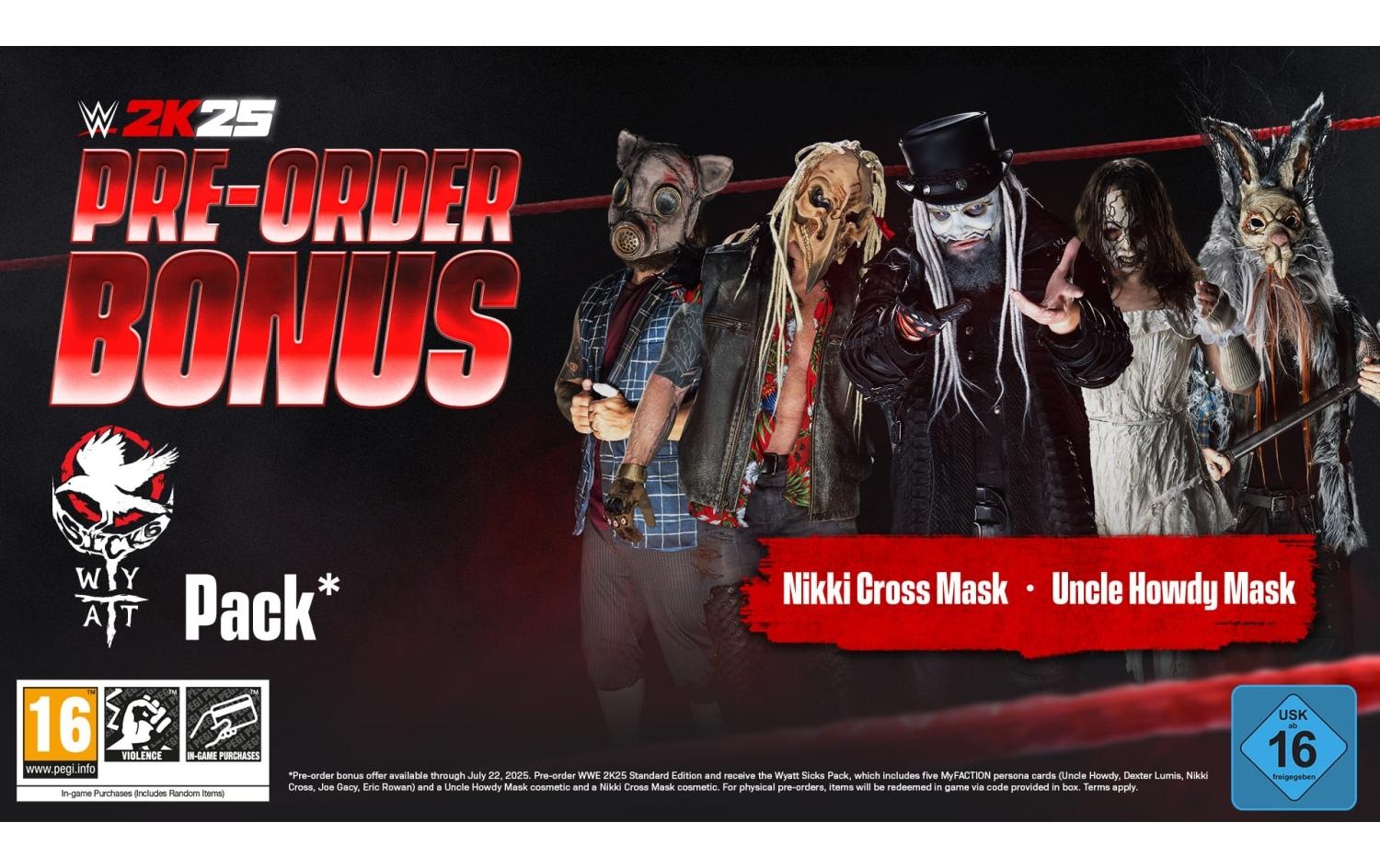 Take 2 Spielesoftware »WWE 2K25 (Code in a Box)« Nintendo Switch 2
