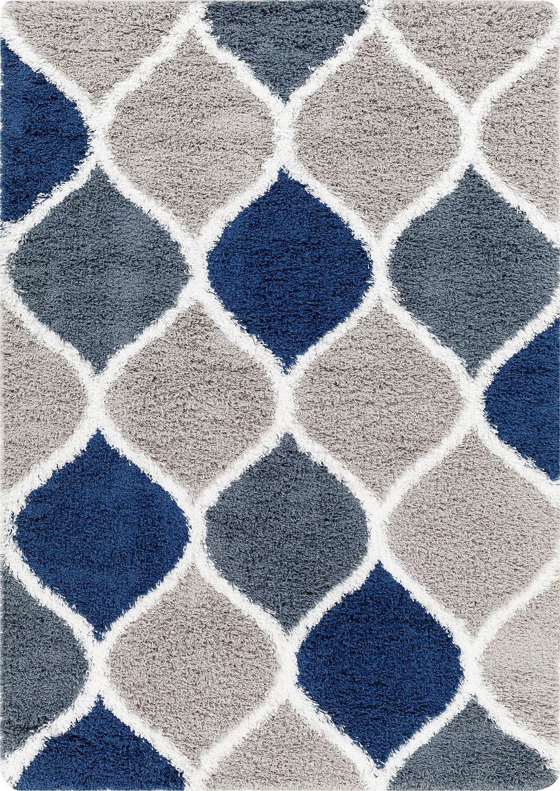 Livabliss Hochflor-Teppich »SMOLENSK«, rechteckig, 52 mm Höhe, Flauschig, Langflor, Weich, Boho Wohnzimmerteppich, Grau