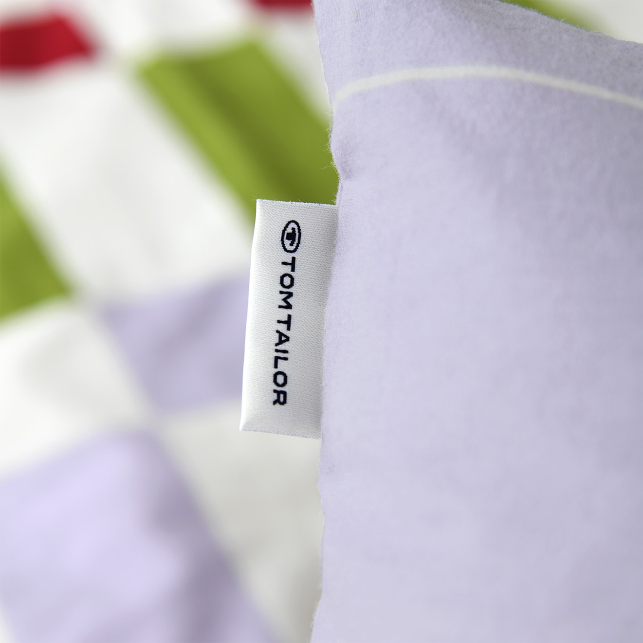 TOM TAILOR HOME Kissenbezug »Bold Check«