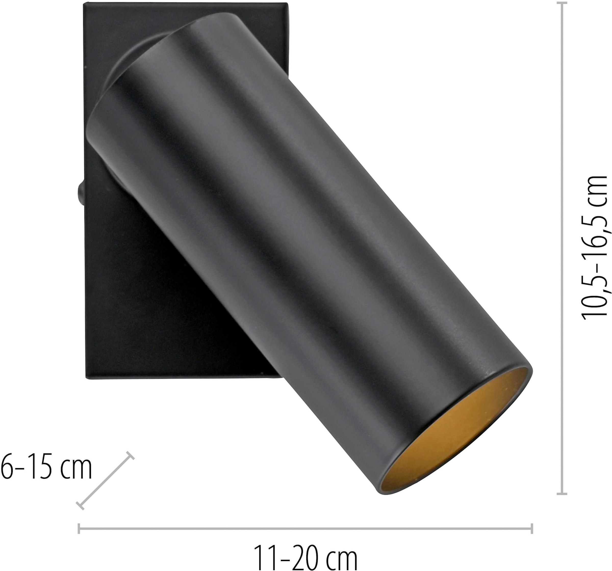SCHÖNER WOHNEN-Kollektion LED Deckenleuchte »RIK« GU10 1 Stk. Warmweiß SCHÖNER WOHNEN Kollektion, dreh- und schwenkbar