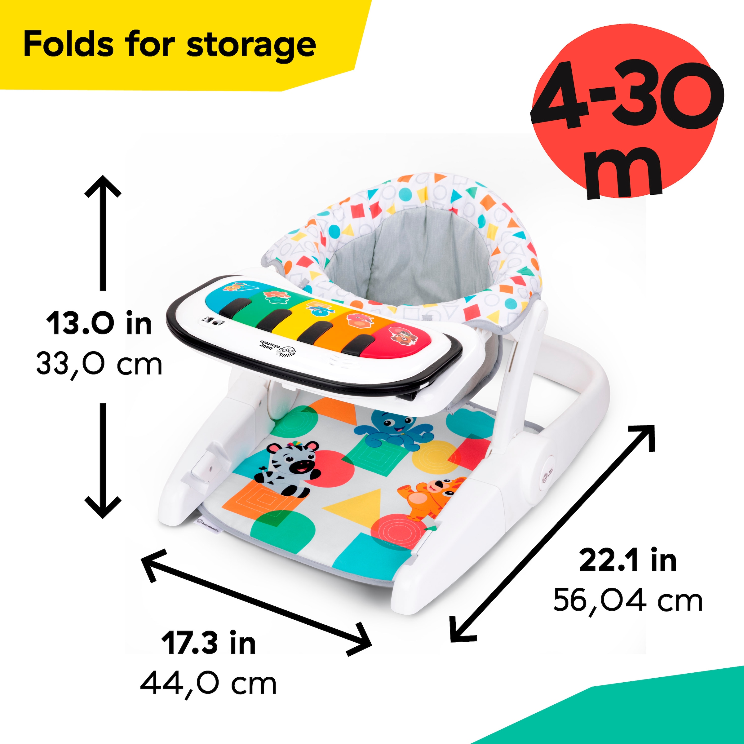 Baby Einstein Lernspielzeug »Kickin' Tunes Learn to Sit« mit Sound