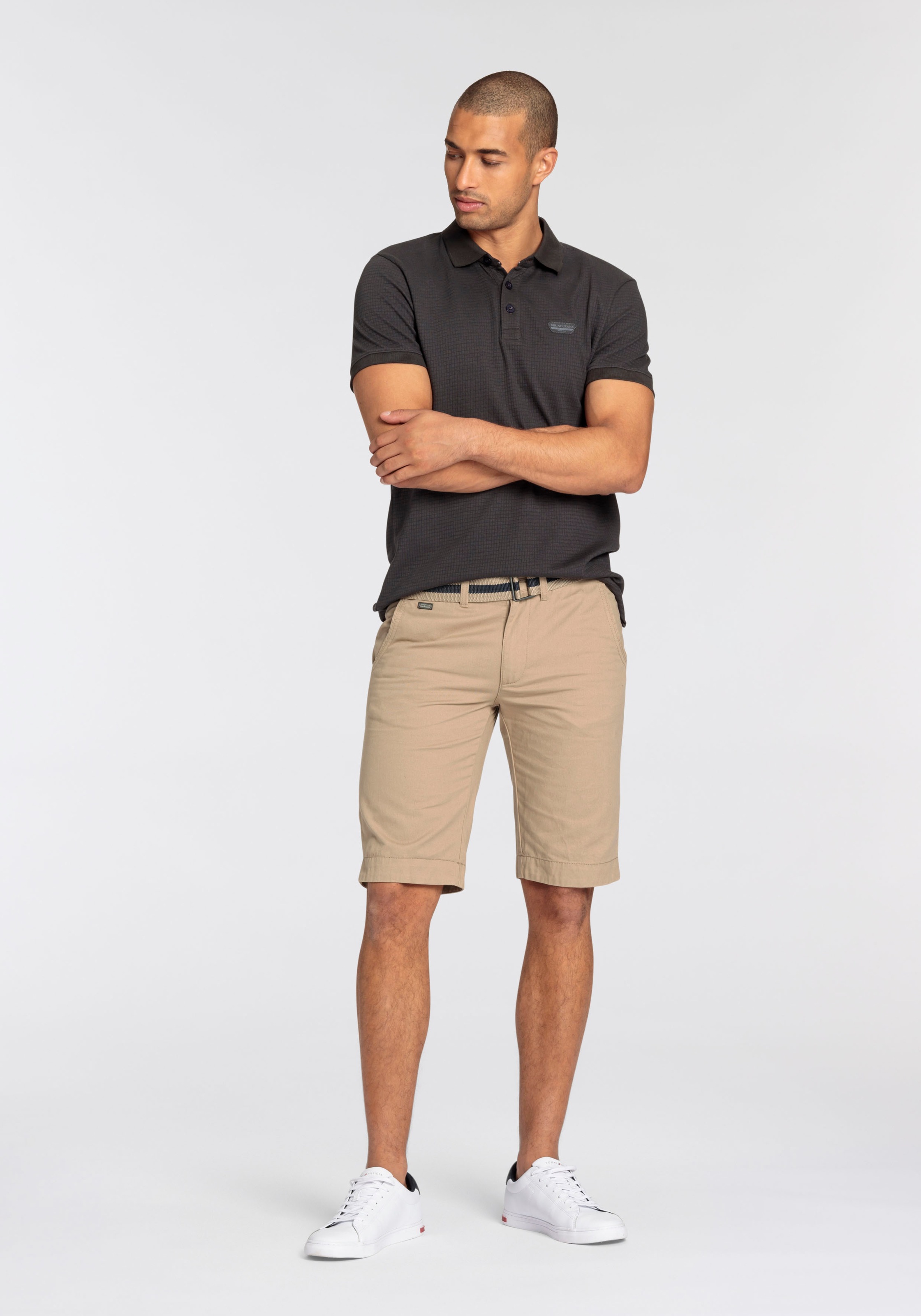 11. Bild von Bruno Banani Chinoshorts, inklusive Gürtel