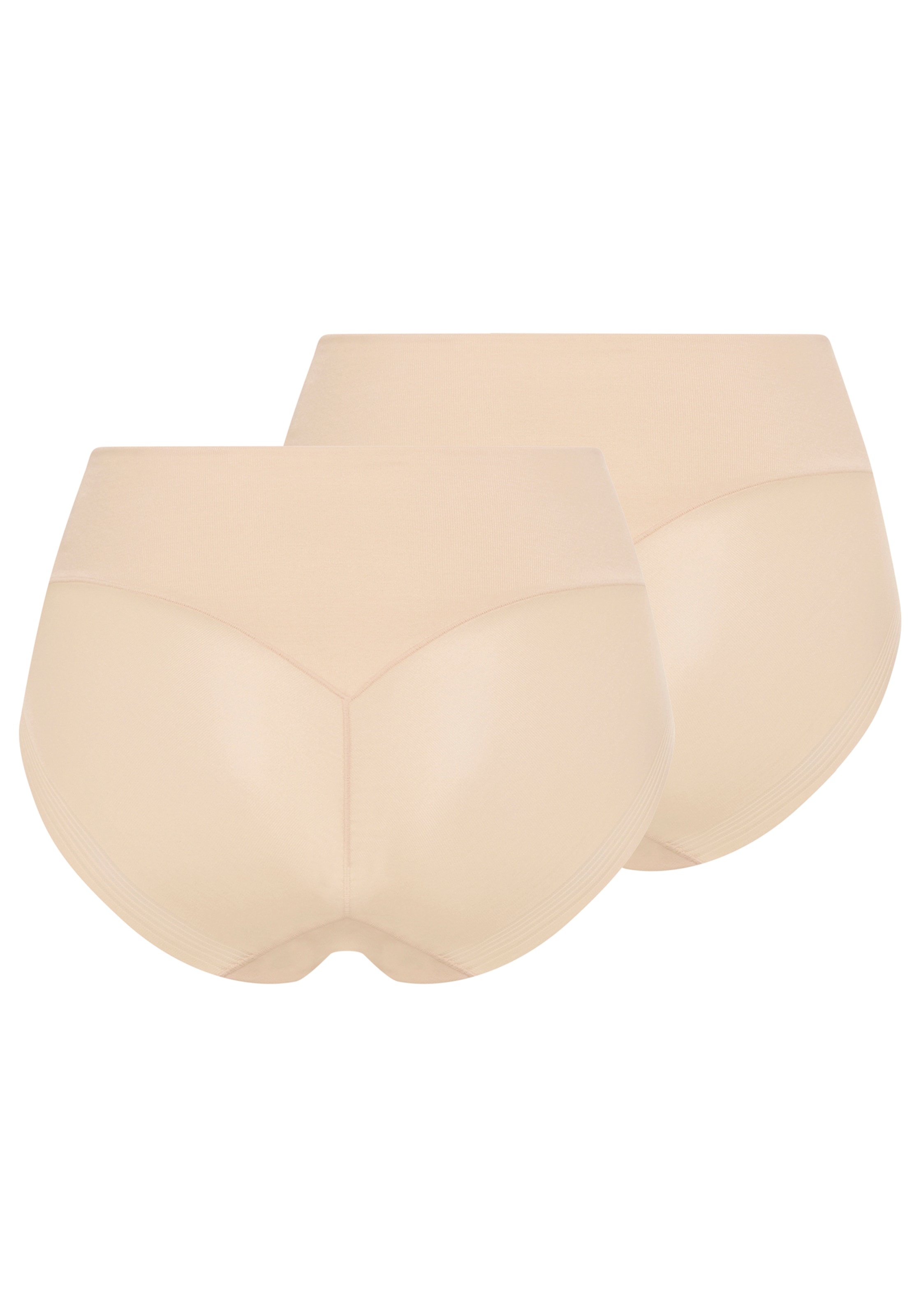 YSABEL MORA Shapingslip 2er Pack,  ultraflache Nähte, Form-Effekt, elastisch, weich