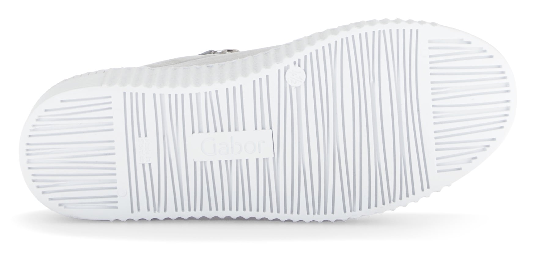 Gabor Plateausneaker, Freizeitschuh, Halbschuh, Schnürschuh mit dezenten Ziernähten