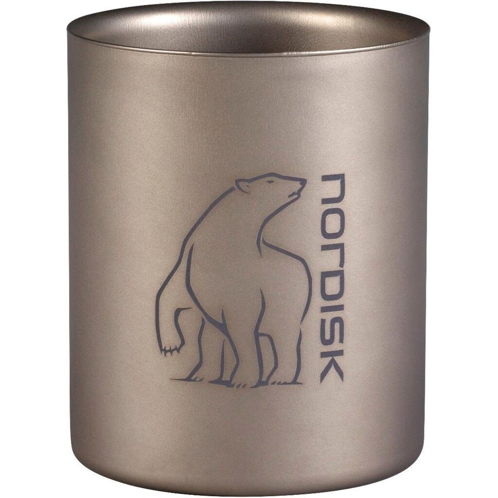 Nordisk Becher »Titanium Mug Double-Wall«