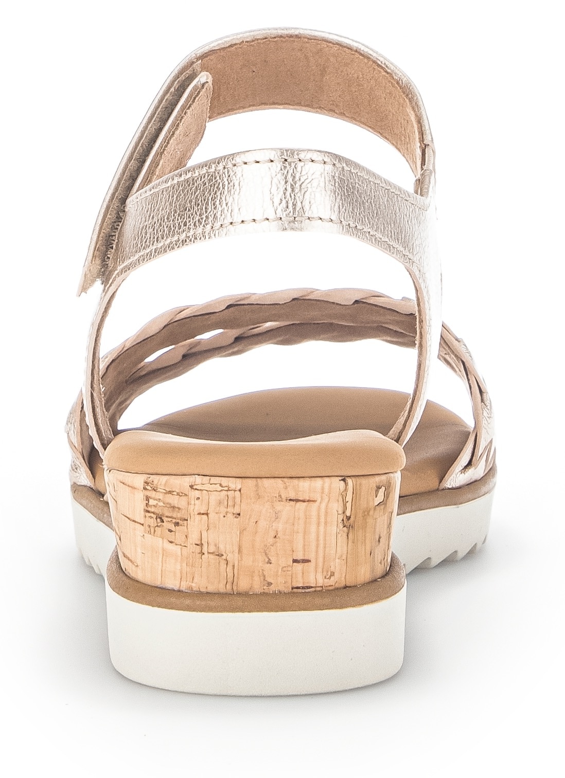 Gabor »GENUA«  , Sommerschuh, Sandale, Keilabsatz, mit Klettverschluss, Weite G