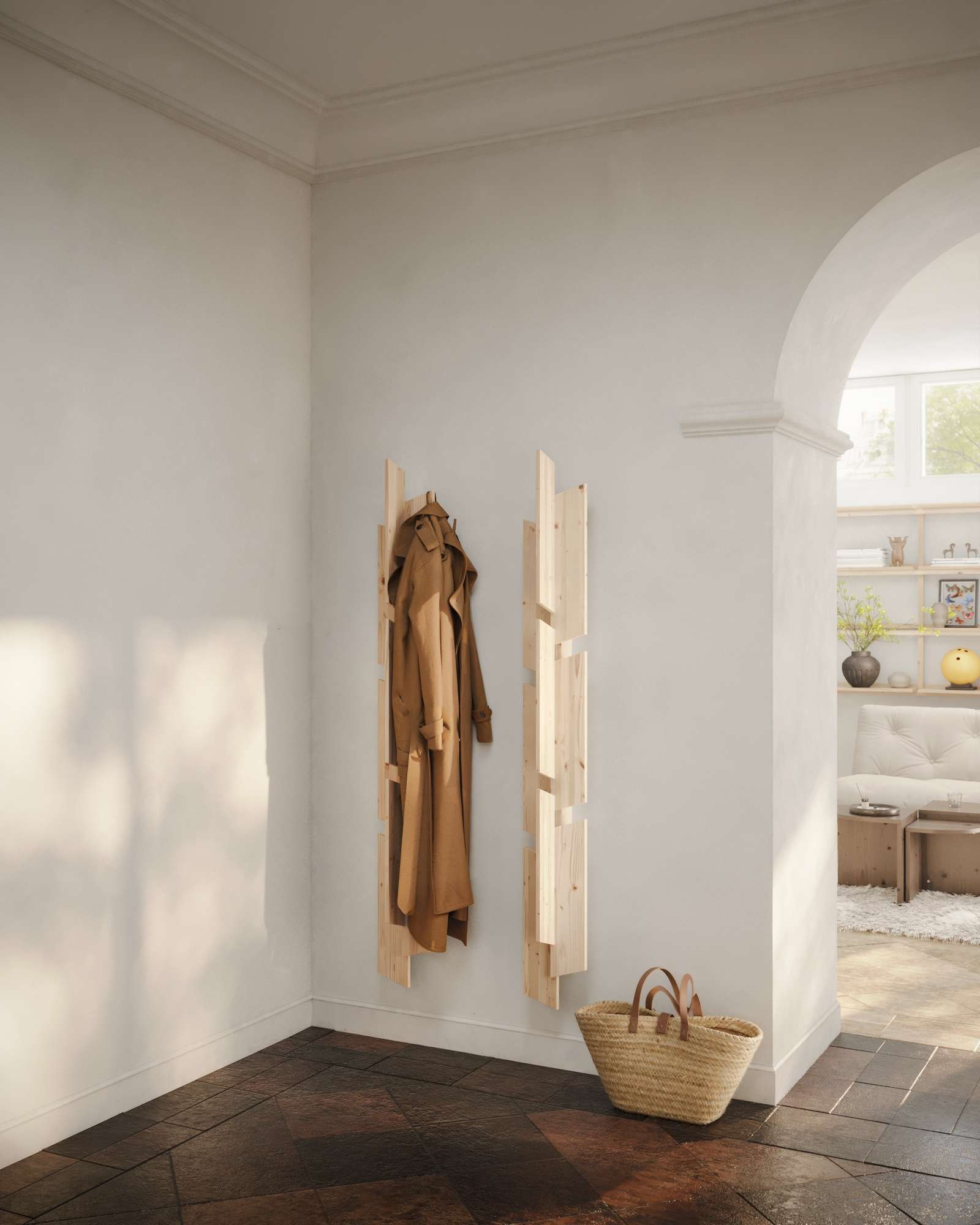 Karup Design Garderobenpaneel »Keeper Wall Rack, praktische Wandgarderobe m günstig online kaufen