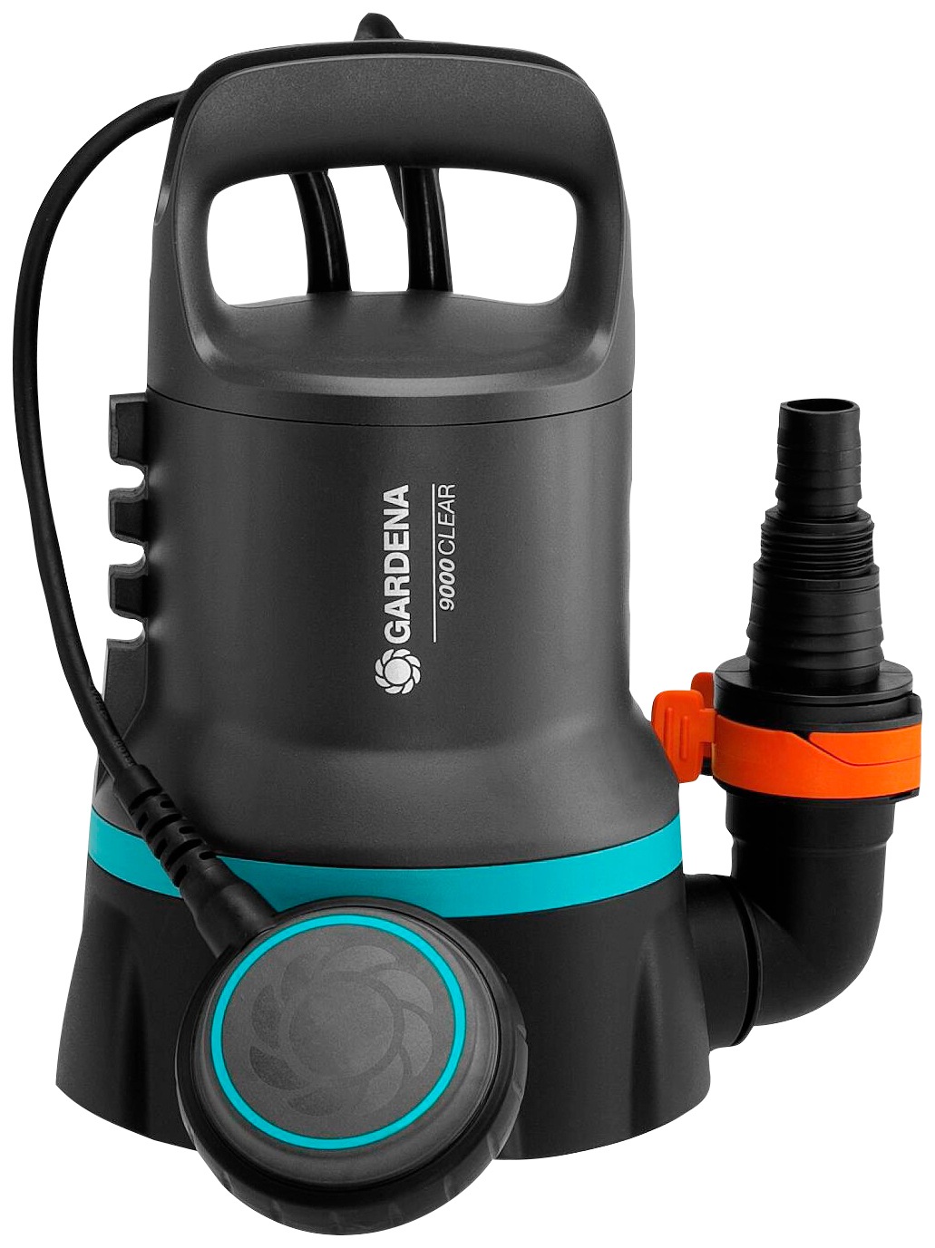 GARDENA Klarwasserpumpe »Tauchpumpe 9000, 9030-20«, 9000 l/h max. Fördermenge