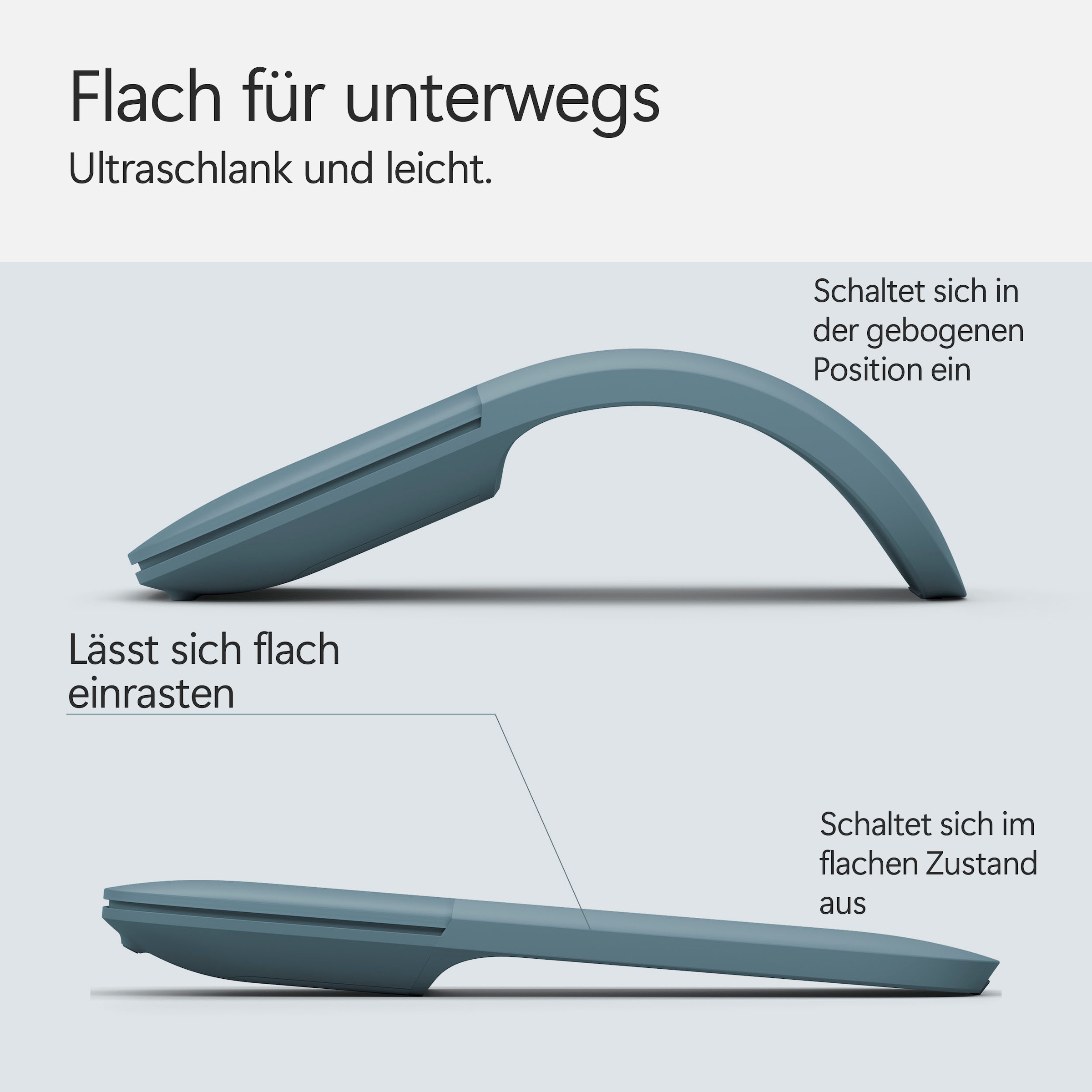 Microsoft Maus »Surface Arc«, Bluetooth