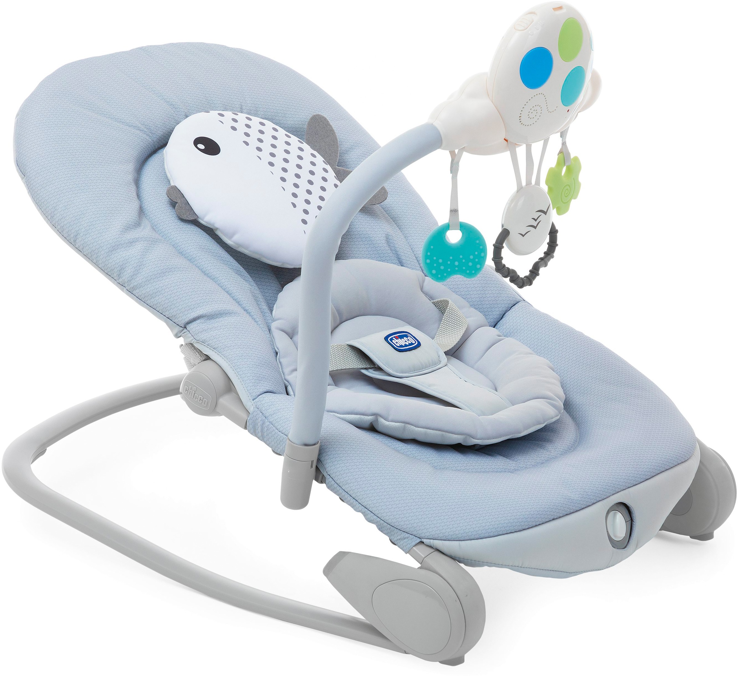 CHICCO Babywippe »Balloon, Dots« bis 18 kg Dots-grau