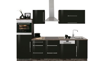 HELD MÖBEL Küchenzeile »Samos«, mit E-Geräten, Breite 280 cm kaufen