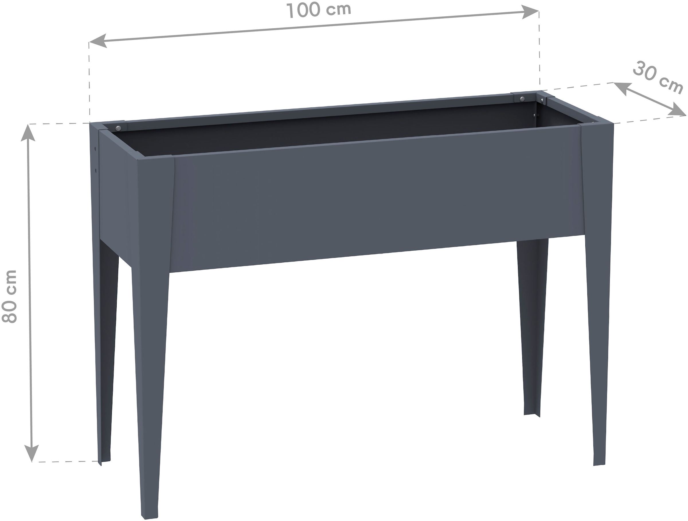 WESTMANN Hochbeet »Vedura M« BxTxH: 100x30x80 cm