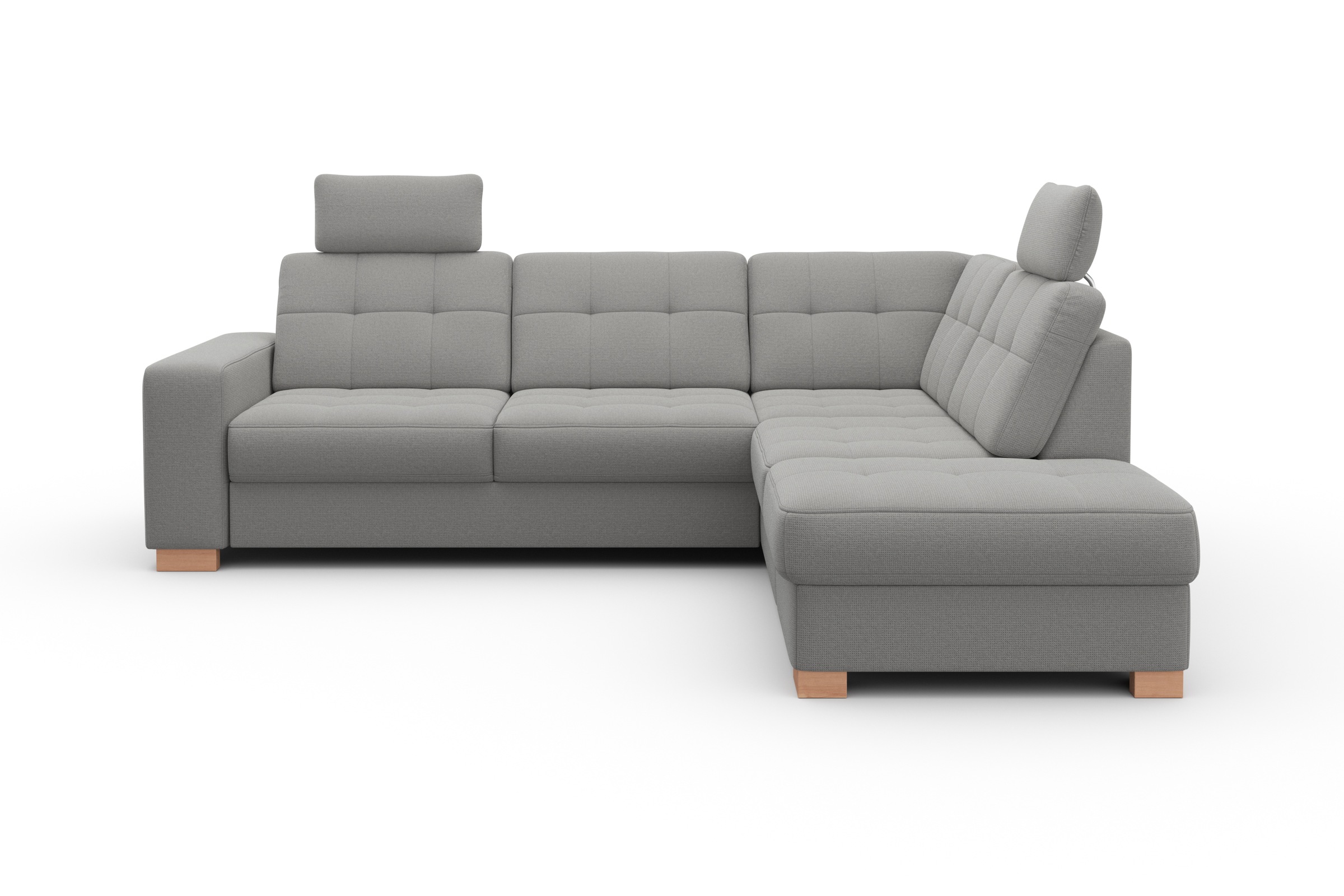 sit&more Ecksofa »Quincy L-Form«, wahlweise mit Bettfunktion und Bettkasten
