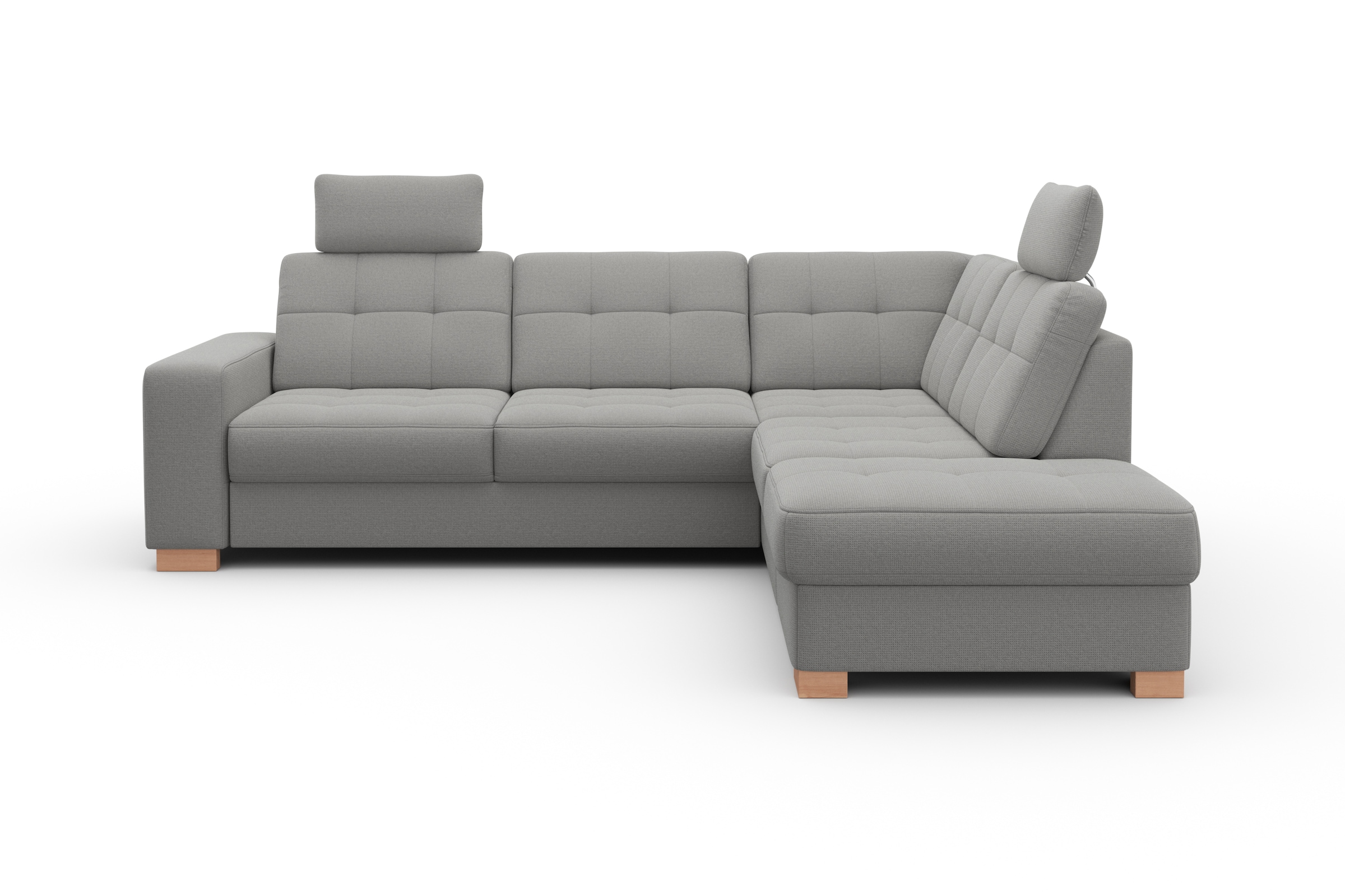 sit&more Ecksofa "Quincy L-Form", wahlweise mit Bettfunktion und Bettkasten günstig online kaufen