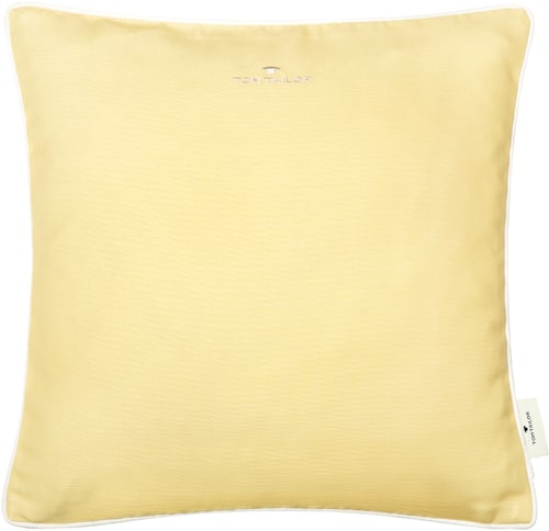 TOM TAILOR HOME Dekokissen »Dove Signature«, mit Paspel, Kissenhülle ohne F günstig online kaufen