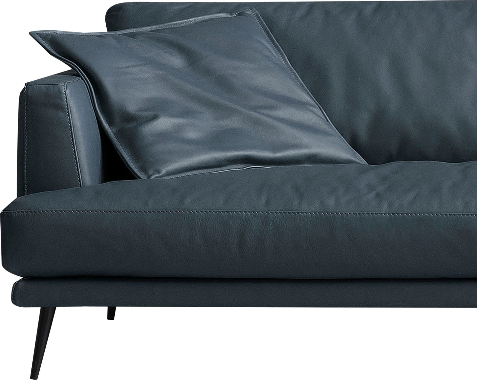 Egoitaliano 2,5-Sitzer »Sophia, Designsofa mit extrakomfortablem Sitzkomfort, Breite 214cm« Daunenfederung, inkl. 2 Kissen